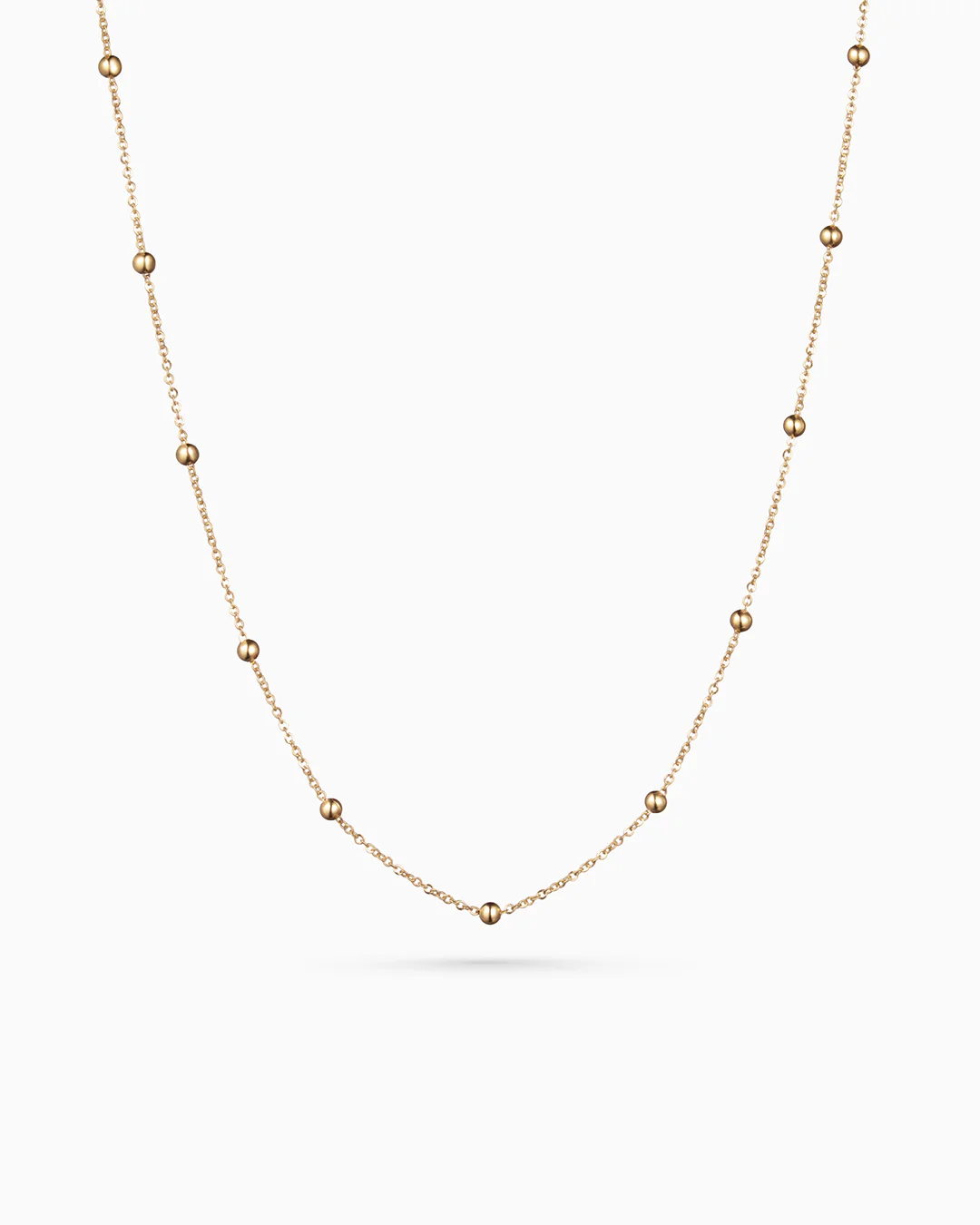 Cadena Orbit en Oro Amarillo de 18 Kt