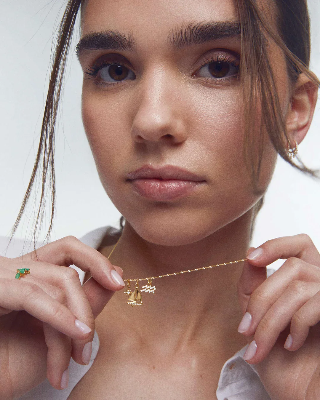 Cadena Singapore en Oro Amarillo de 18 Kt - Image 2