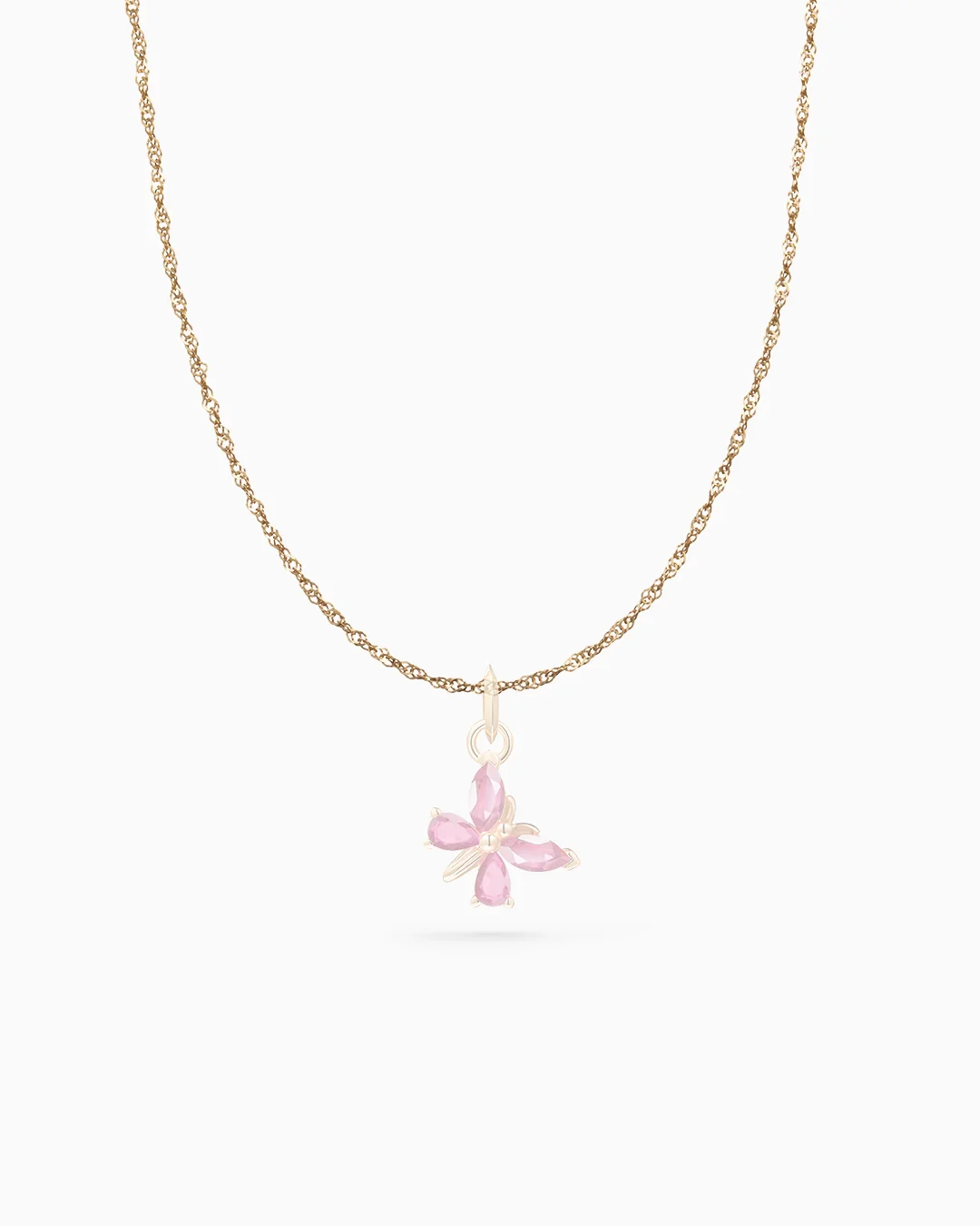 Cadena Singapore en Oro Amarillo de 18 Kt - Image 3