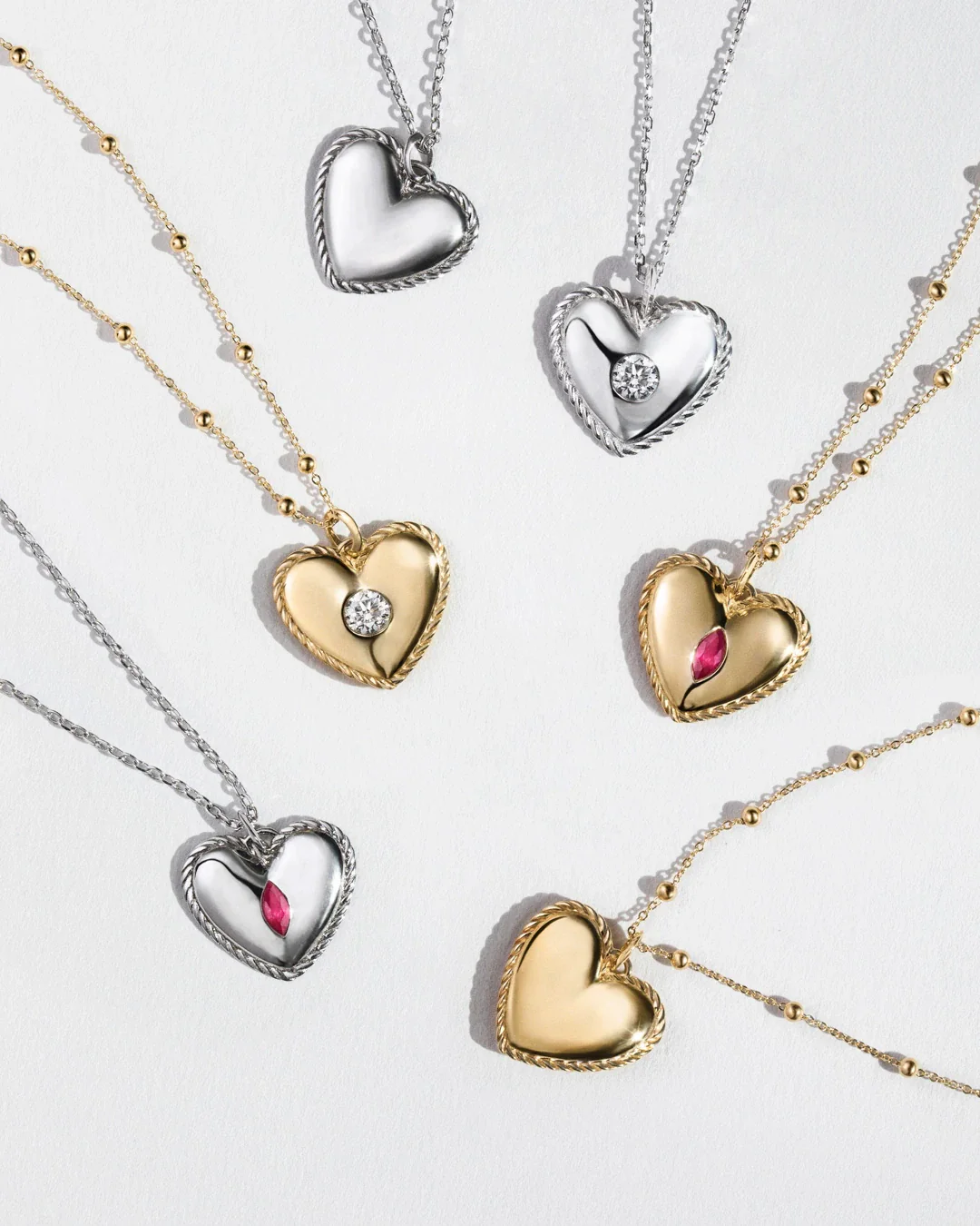 Charm Colgante Corazón Culpables en Oro Amarillo de 18 Kt - Image 4