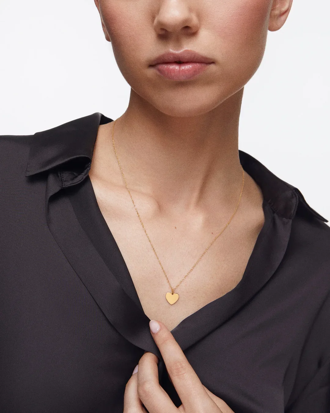 Charm Colgante Corazón S en Oro Amarillo de 18 Kt - Image 2