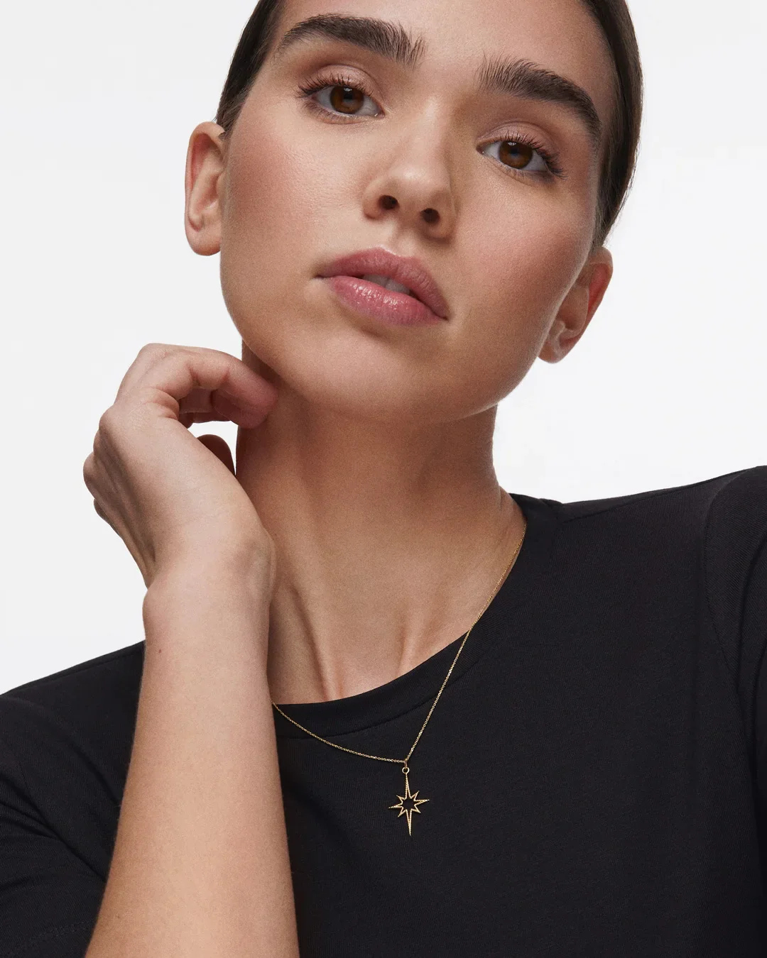 Charm Colgante Estrella del Norte L en Oro Amarillo de 18 Kt - Image 3