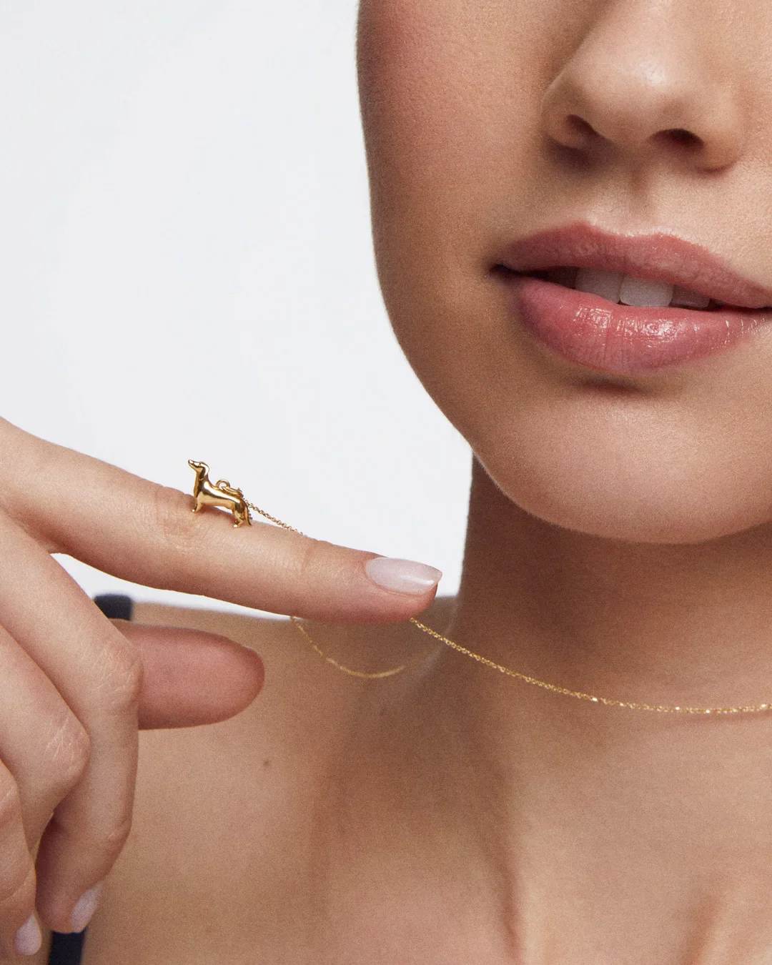 Charm Colgante Teckel M en Oro Amarillo de 18 Kt - Image 2