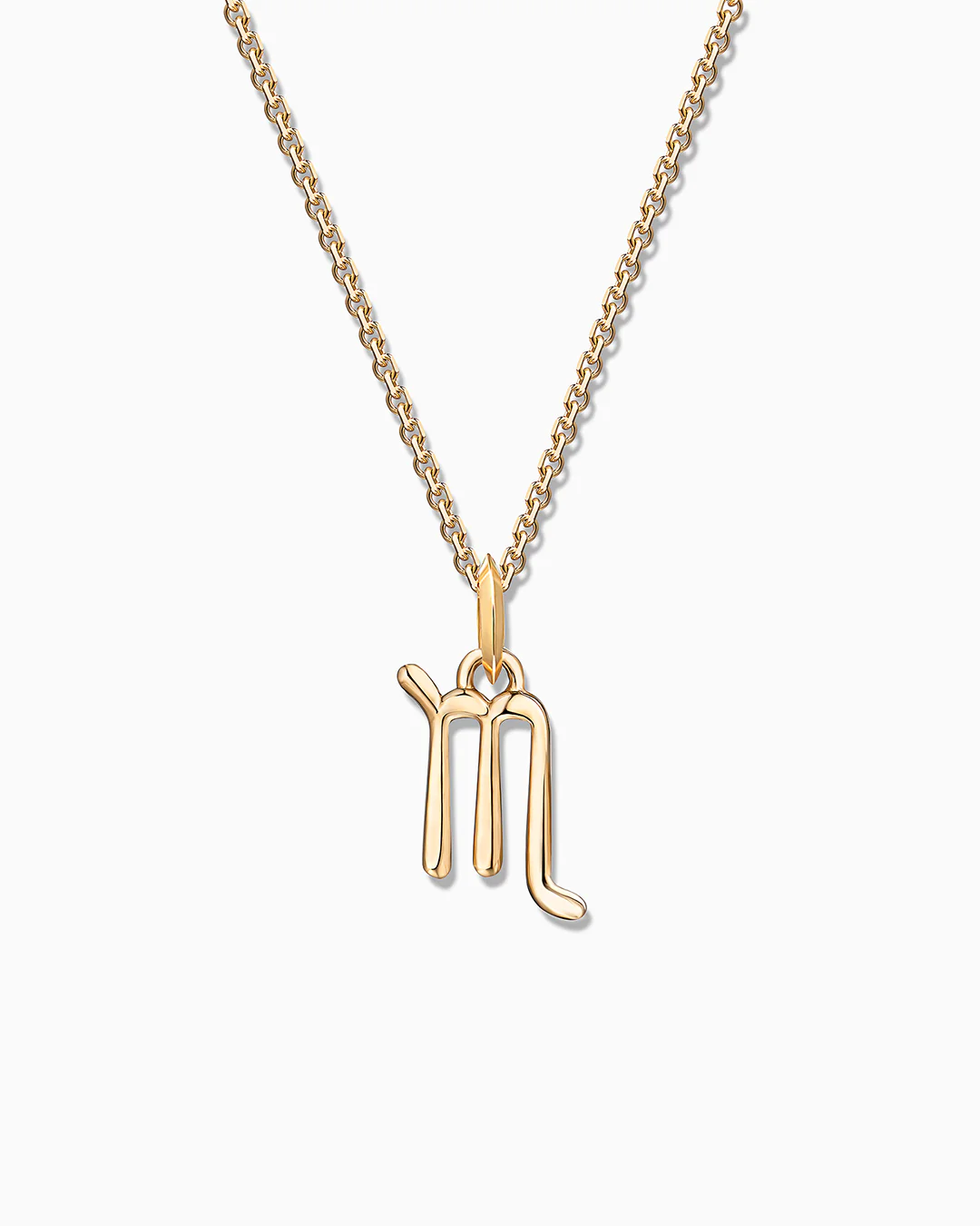 Charm Colgante Zodíaco Escorpio S en Oro Amarillo de 18 Kt