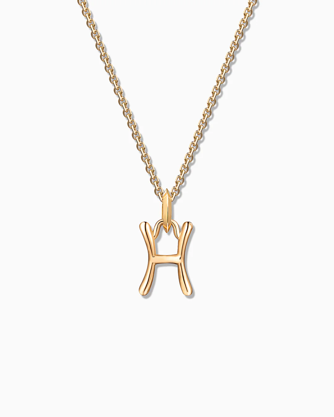 Charm Colgante Zodíaco Piscis S en Oro Amarillo de 18 Kt