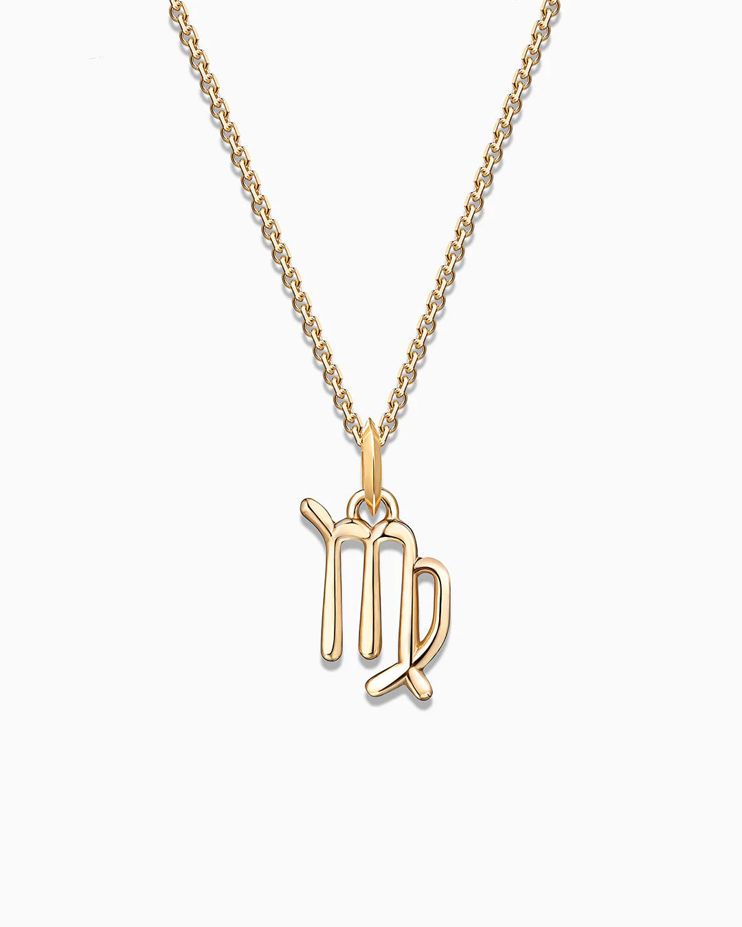 Charm Colgante Zodíaco Virgo S en Oro Amarillo de 18 Kt