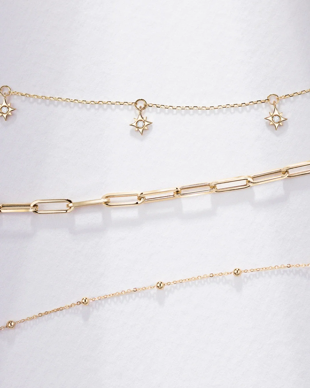 Choker Rosa de los Vientos de Diamantes en Oro Amarillo de 18 Kt - Image 3