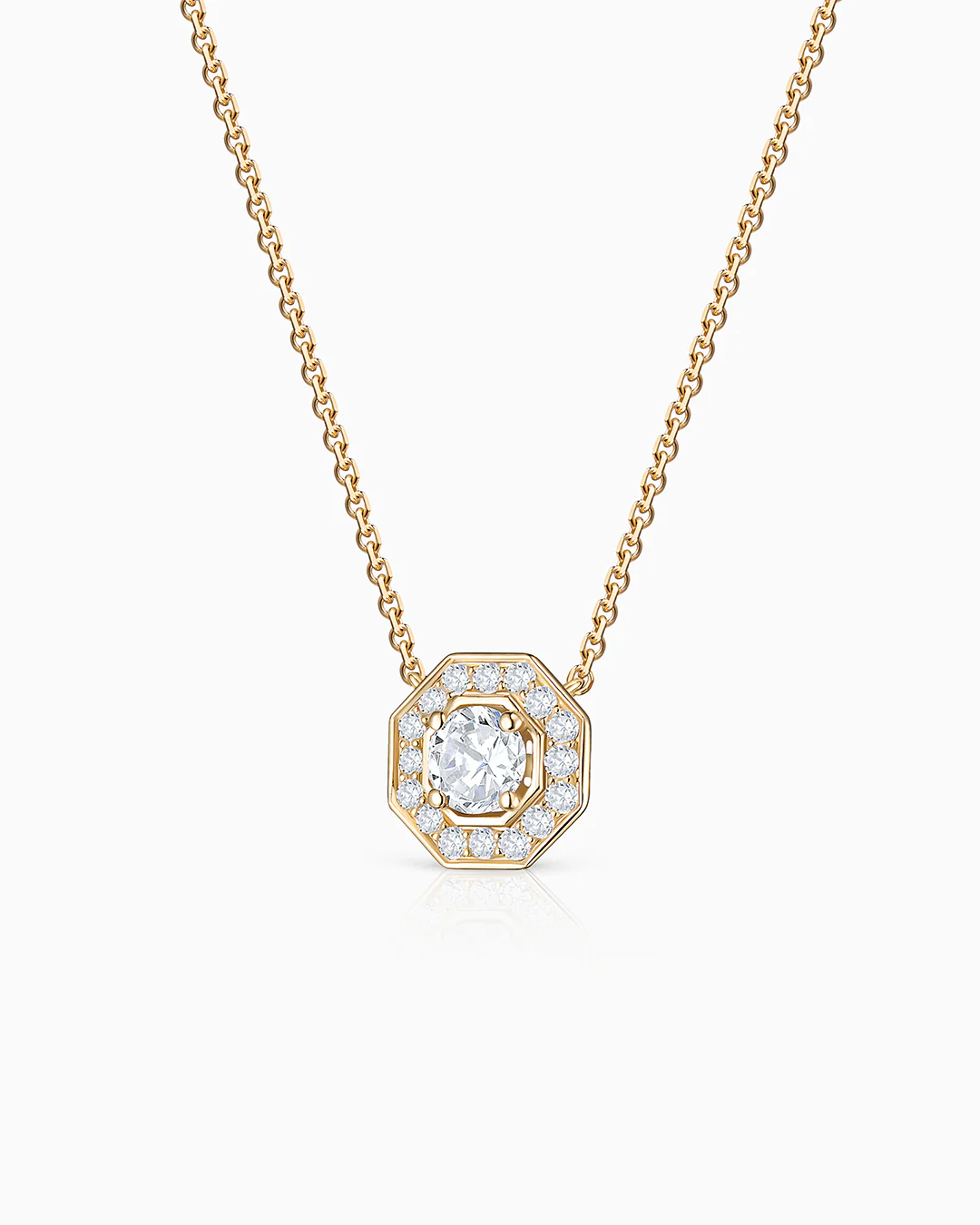Gargantilla Art Deco Belle de Diamantes 0,43 Cts. en Oro Amarillo de 18 Kt - Image 4