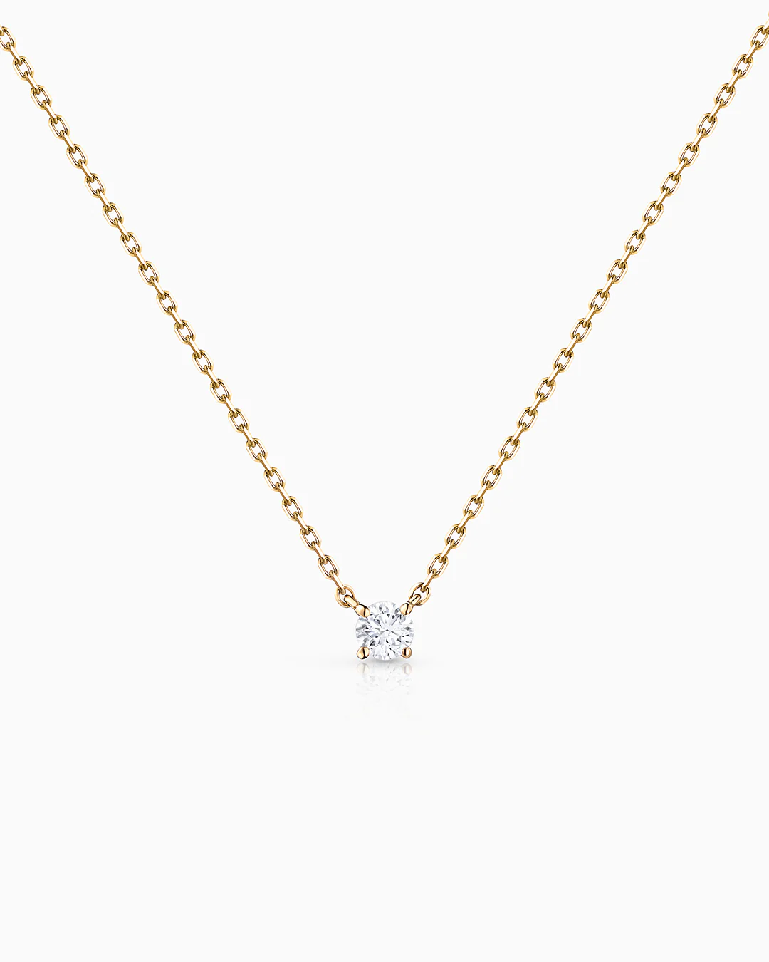 Gargantilla Eve de Diamante 0,10 Cts. en Oro Amarillo de 18 Kt - Image 4