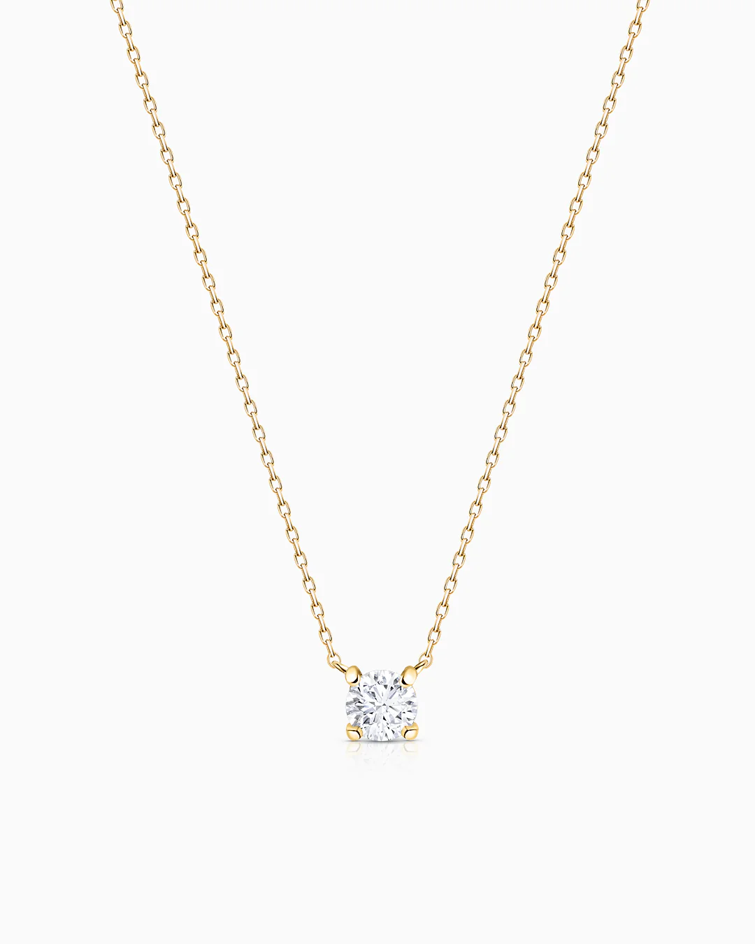 Gargantilla Eve de Diamante 0,15 Cts. en Oro Amarillo de 18 Kt - Image 4