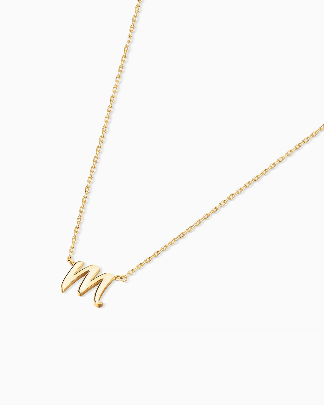 Gargantilla Glow Initial en Oro Amarillo de 18 Kt - Image 4