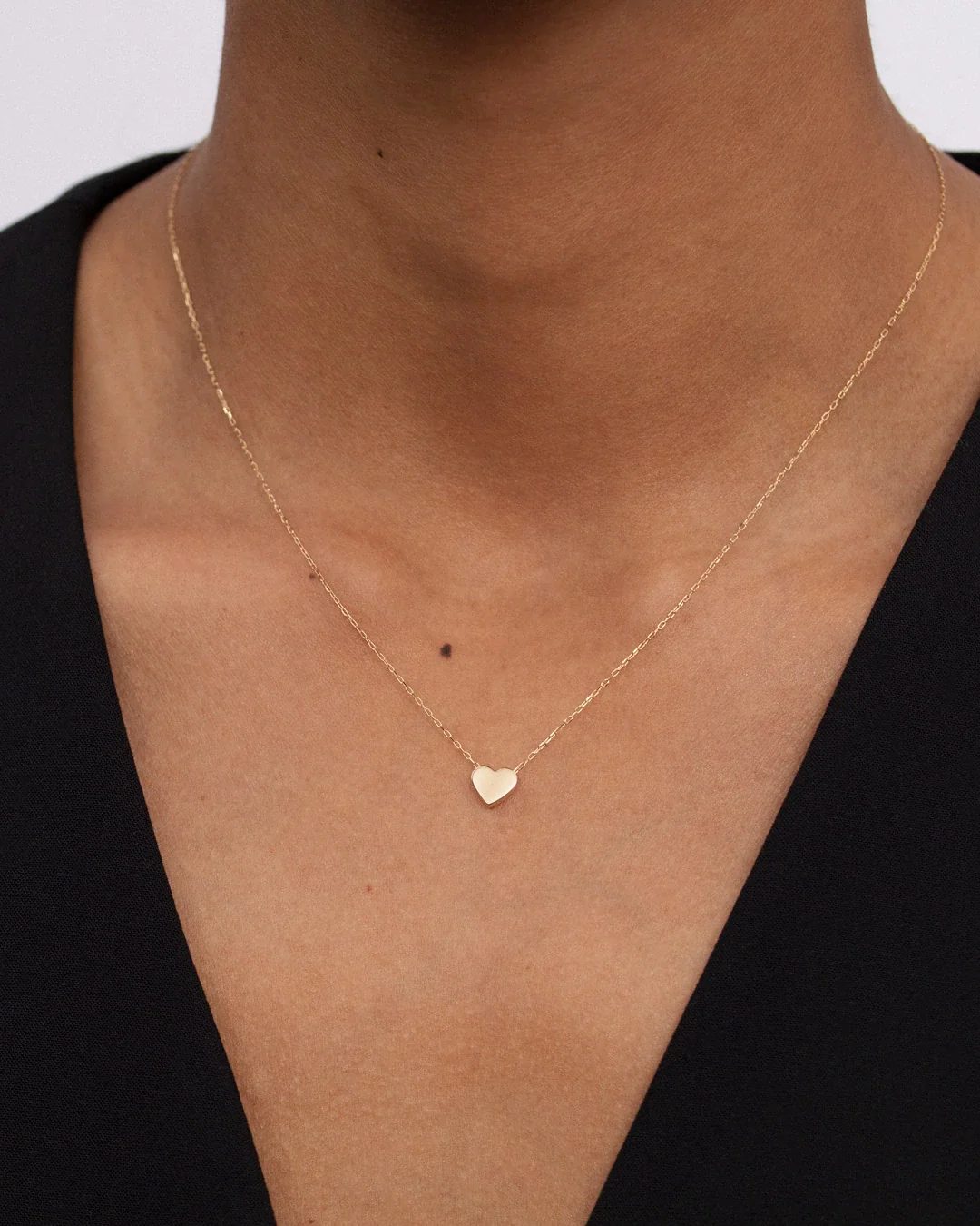 Gargantilla Joy Corazón en Oro Amarillo de 18 Kt - Image 2