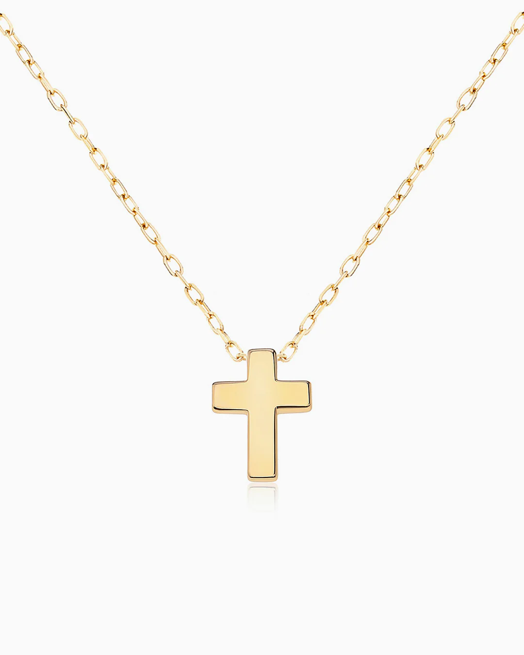 Gargantilla Joy Cruz en Oro Amarillo de 18 Kt