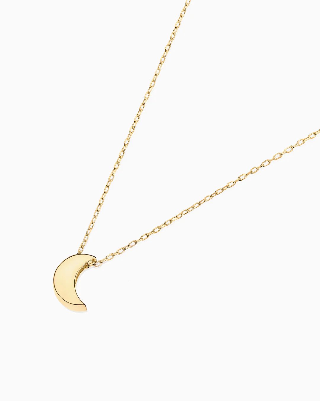 Gargantilla Joy Media Luna en Oro Amarillo de 18 Kt - Image 3
