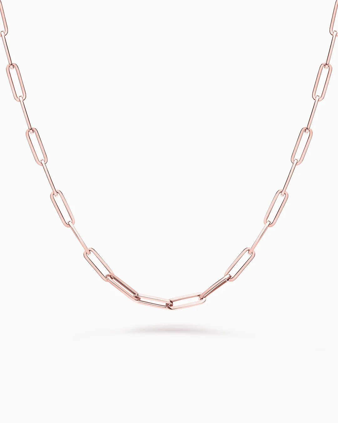 Gargantilla Links en Oro Rosa de 18 Kt