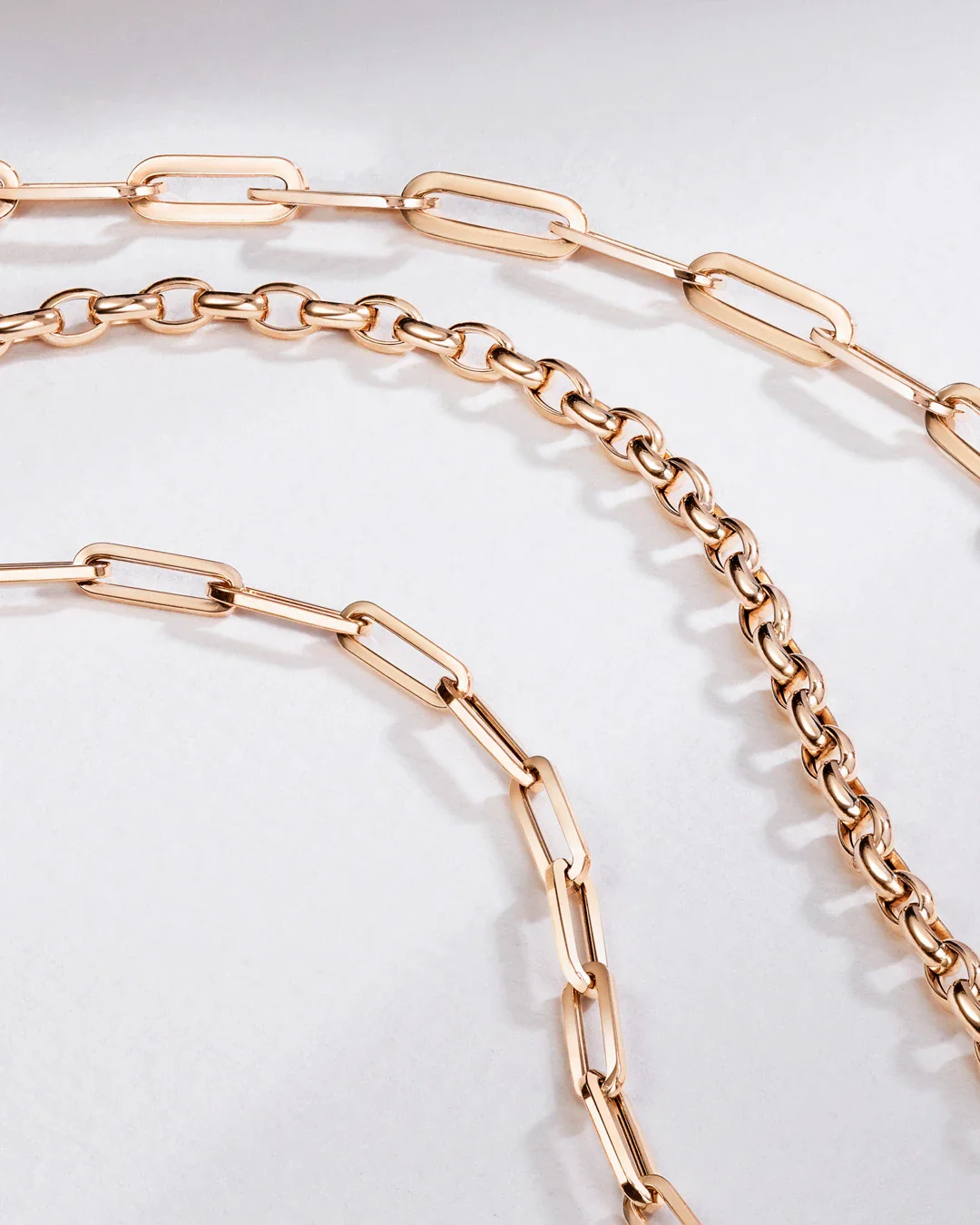 Gargantilla Links en Oro Rosa de 18 Kt - Image 5