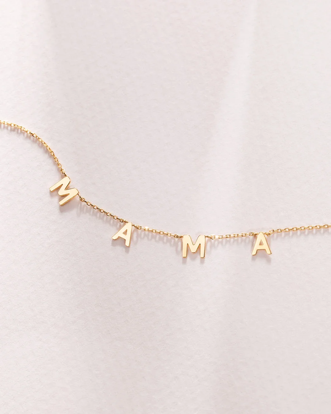 Gargantilla Message Personalizable en Oro Amarillo de 18 Kt - Image 5