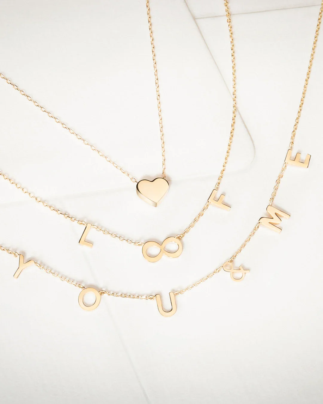 Gargantilla Message Personalizable en Oro Amarillo de 18 Kt - Image 8