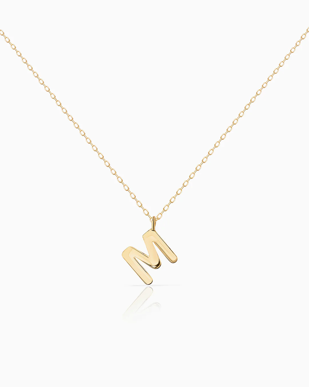 Gargantilla MY Initial en Oro Amarillo de 18 Kt