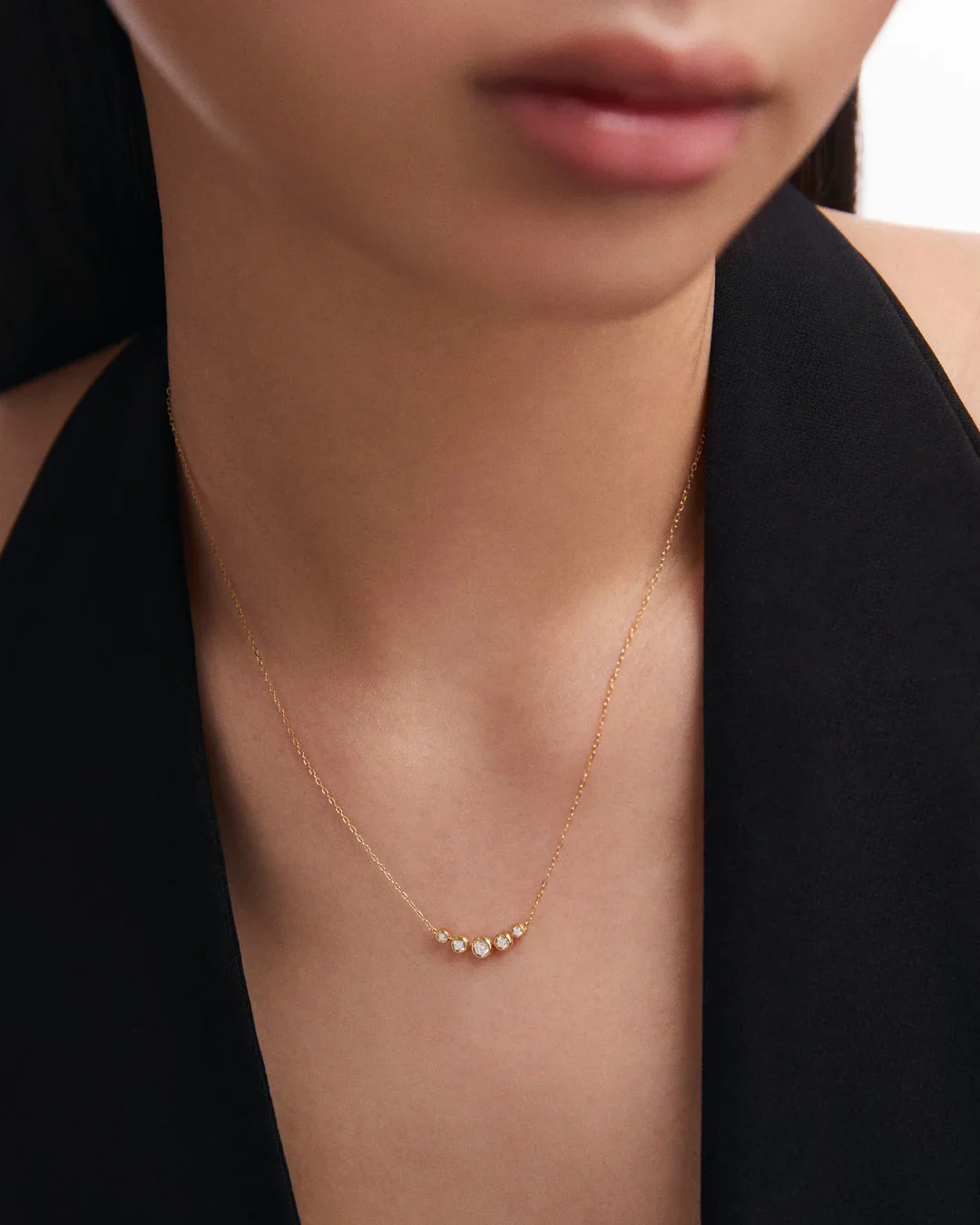 Gargantilla Origine Arquée de Diamantes en Oro Amarillo de 18 Kt - Image 2