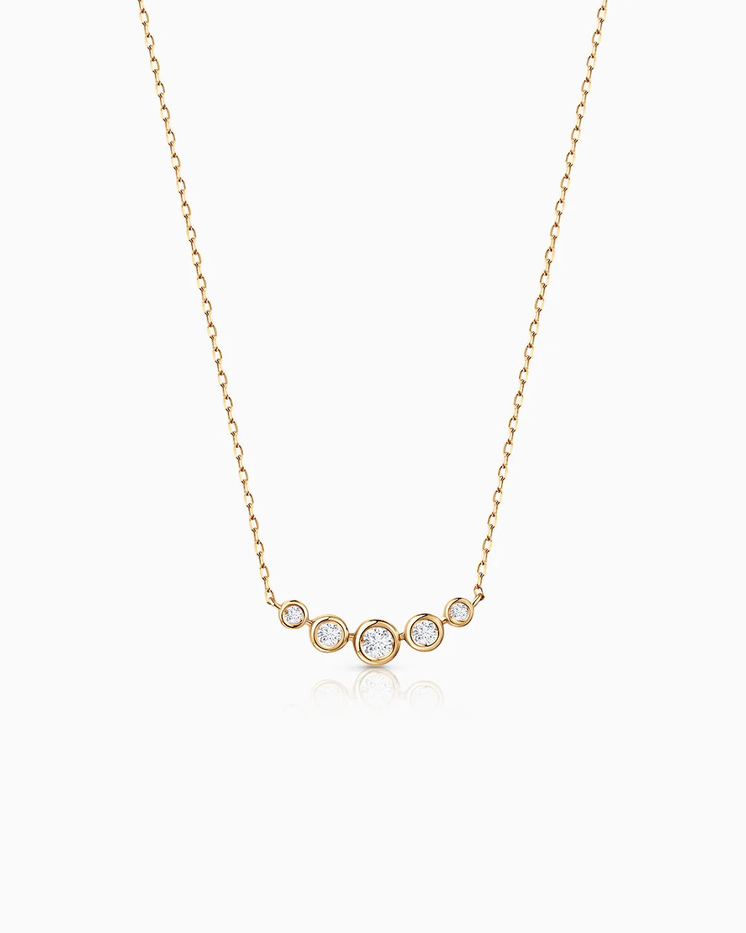 Gargantilla Origine Arquée de Diamantes en Oro Amarillo de 18 Kt - Image 4