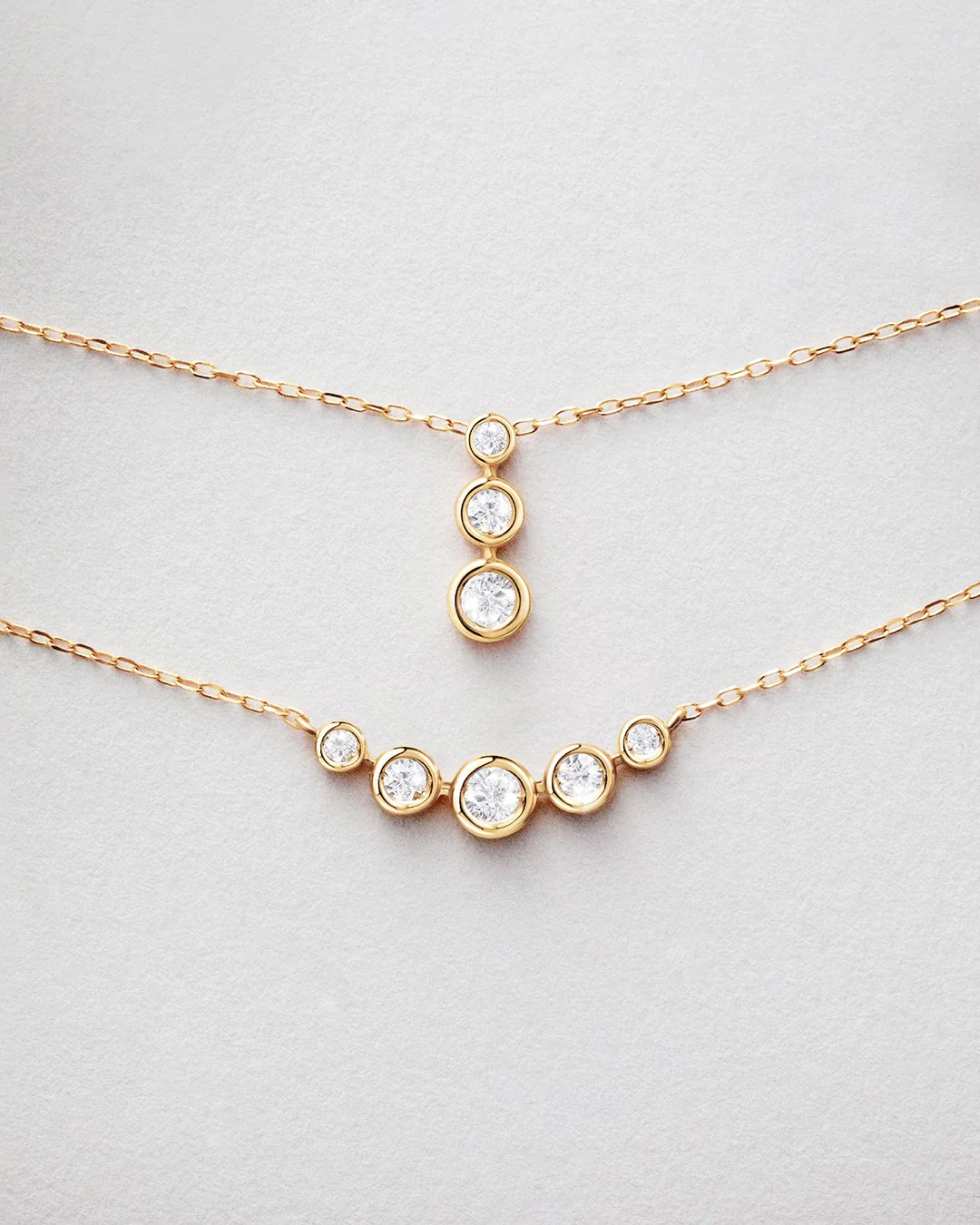 Gargantilla Origine Arquée de Diamantes en Oro Amarillo de 18 Kt - Image 5