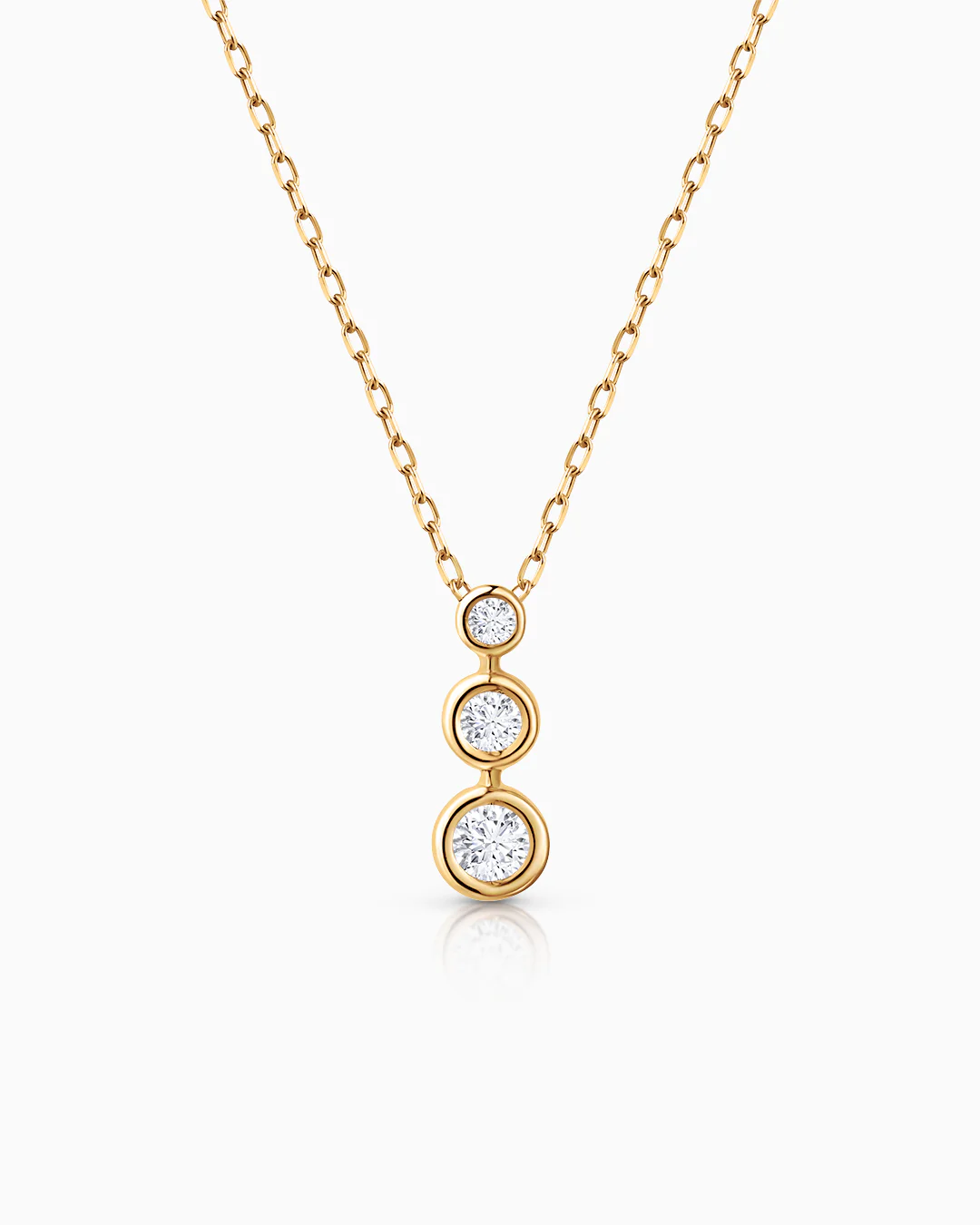 Gargantilla Origine de Diamantes en Oro Amarillo de 18 Kt