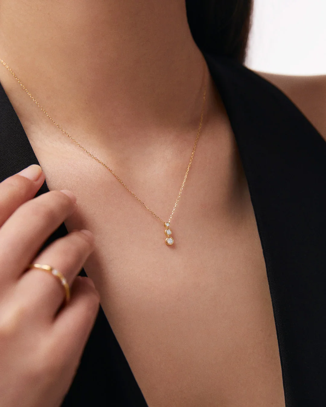 Gargantilla Origine de Diamantes en Oro Amarillo de 18 Kt - Image 2