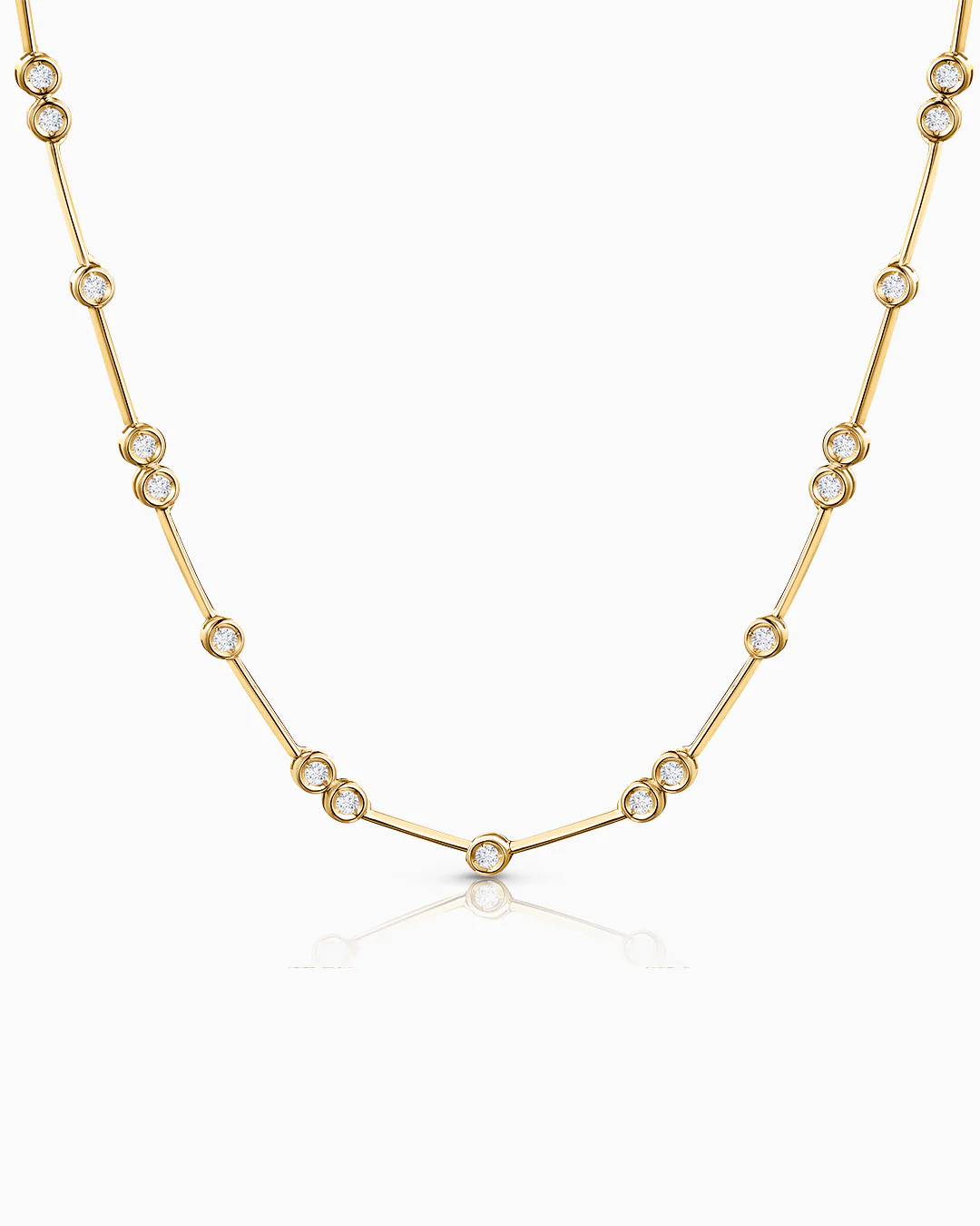Gargantilla Origine Liée de Diamantes en Oro Amarillo de 18 Kt