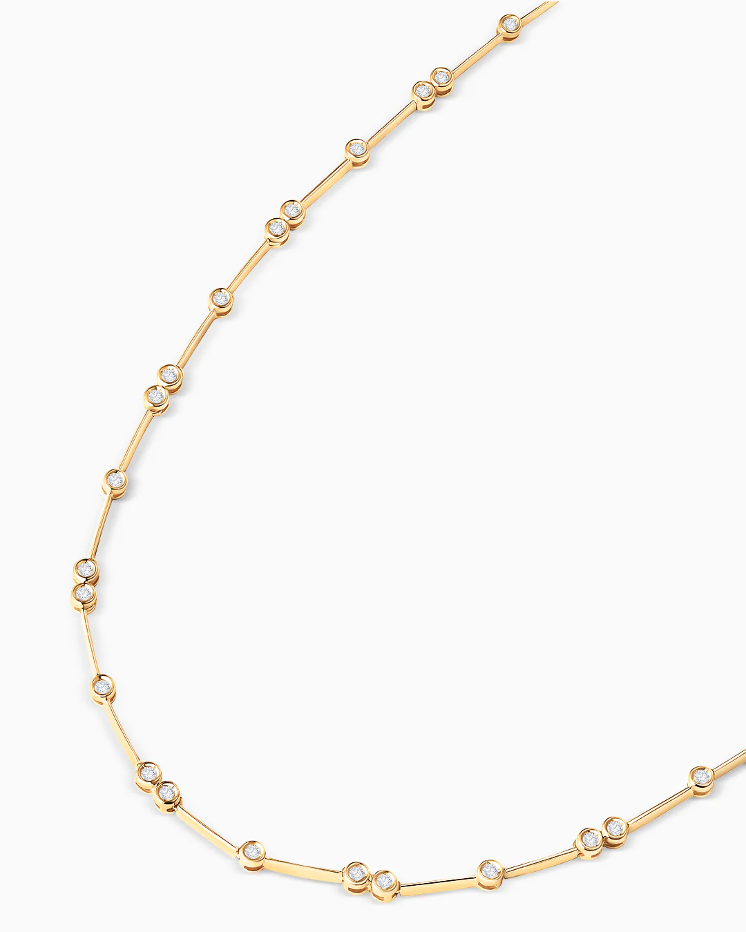 Gargantilla Origine Liée de Diamantes en Oro Amarillo de 18 Kt - Image 4