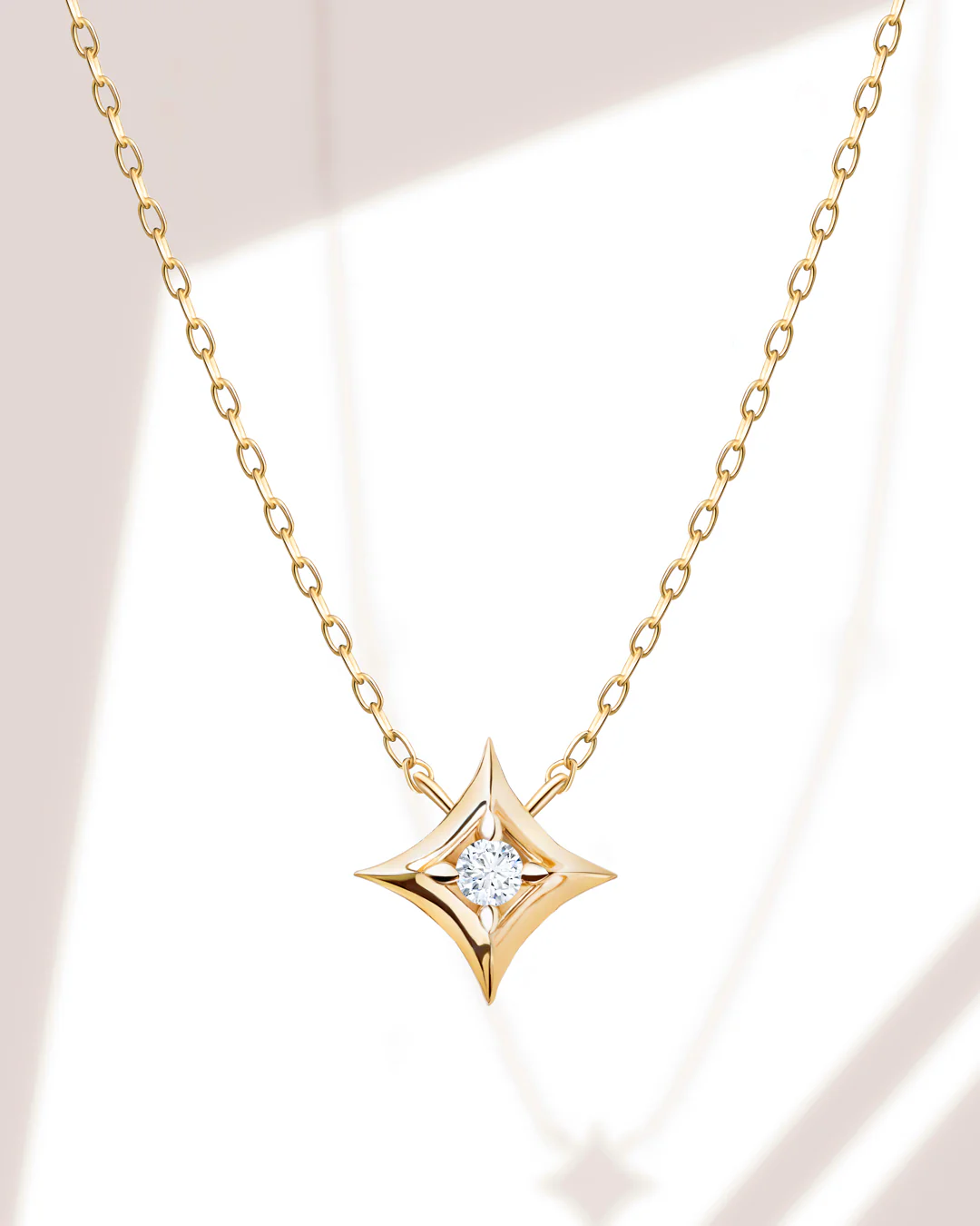 Gargantilla Rosa de los Vientos Hadar en Oro Amarillo de 18 Kt - Image 5