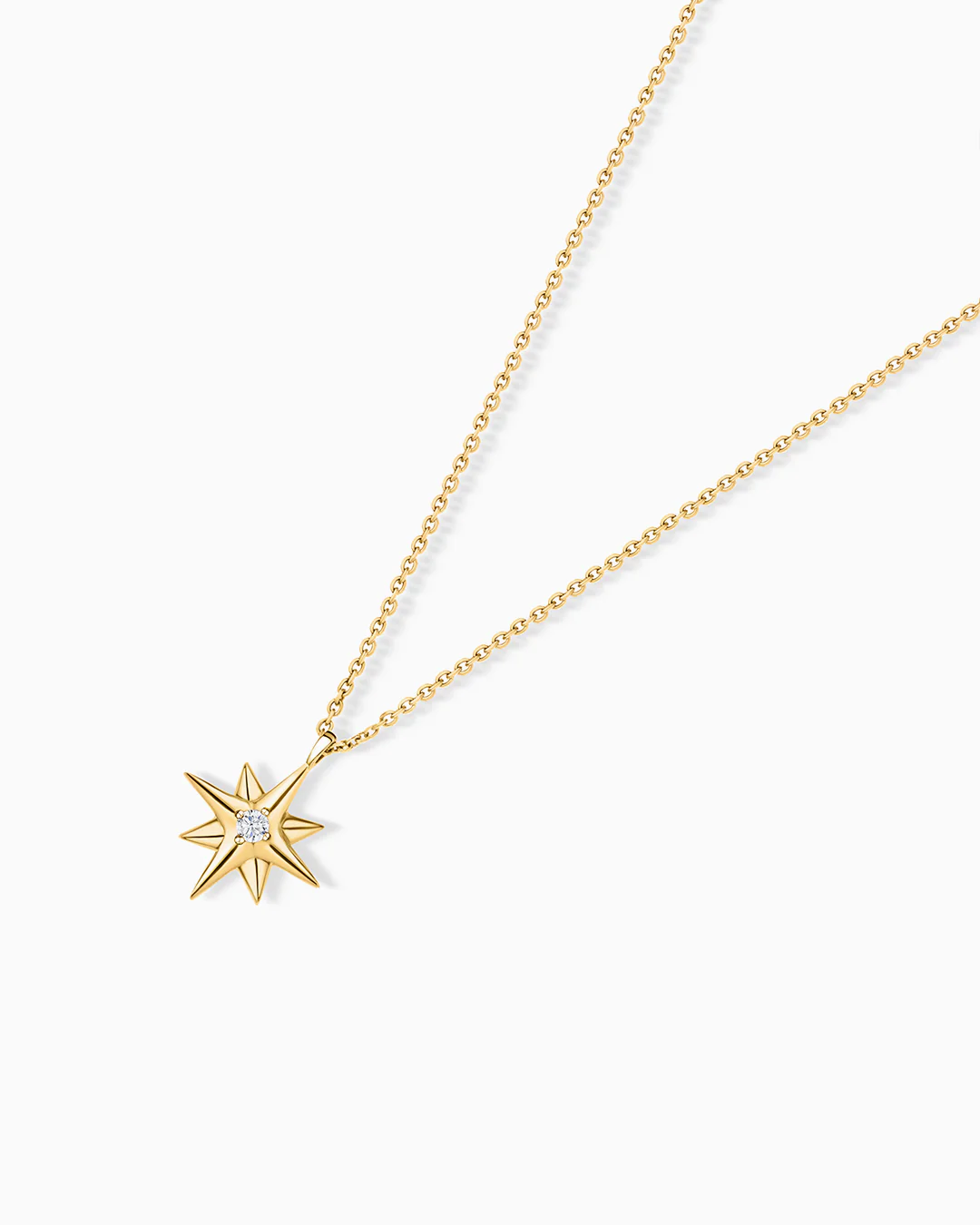 Gargantilla Rosa de los Vientos en Oro Amarillo de 18 Kt - Image 3