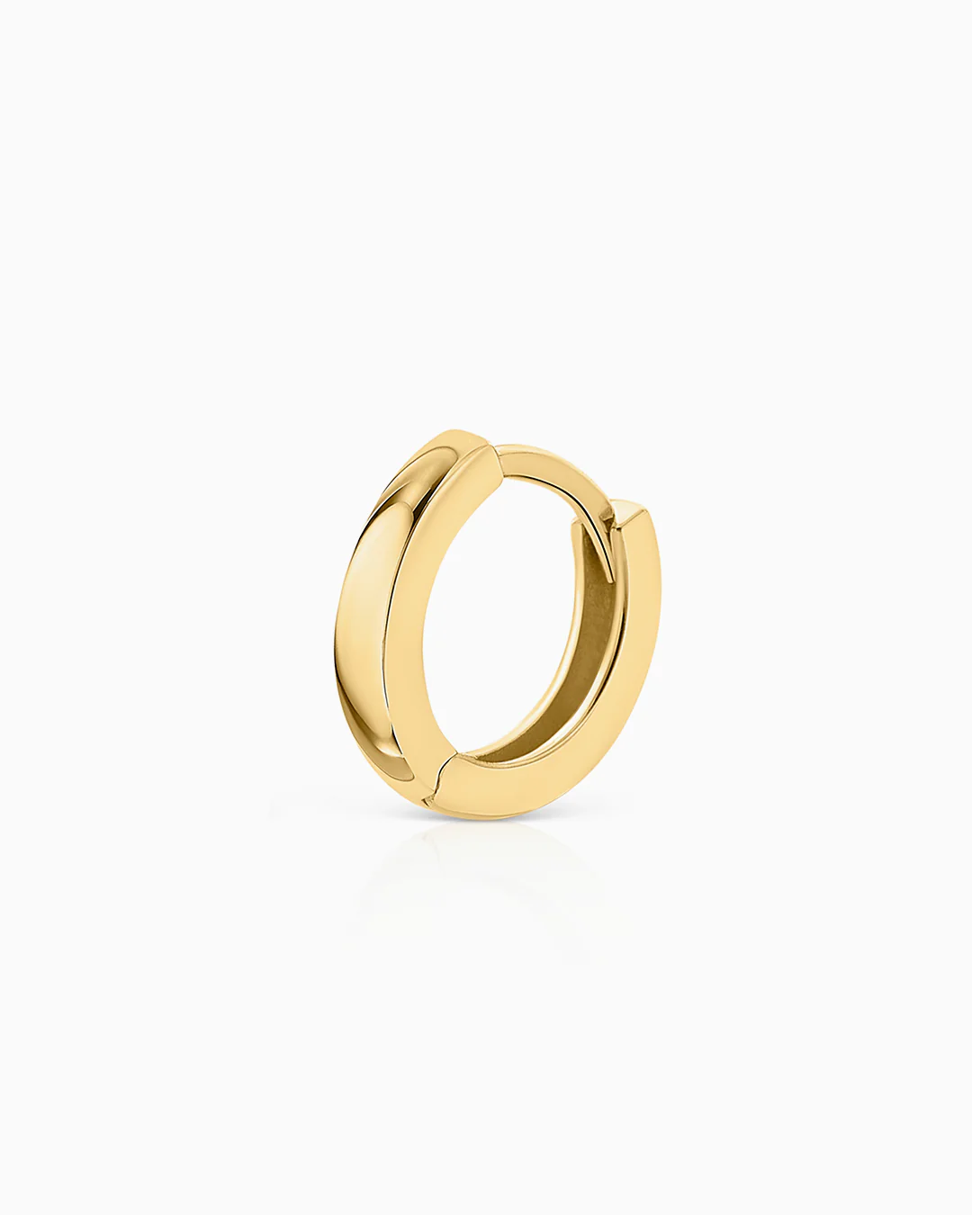 Pendiente Piercing Aro MINI de 7 mm en Oro Amarillo de 18 Kt