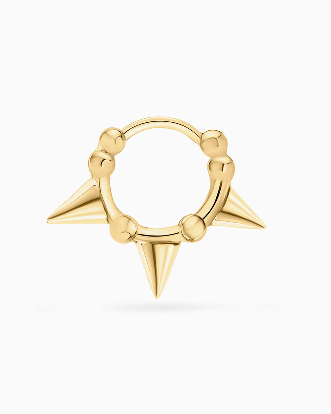 Pendiente Piercing Aro Rox en Oro Amarillo de 18 Kt