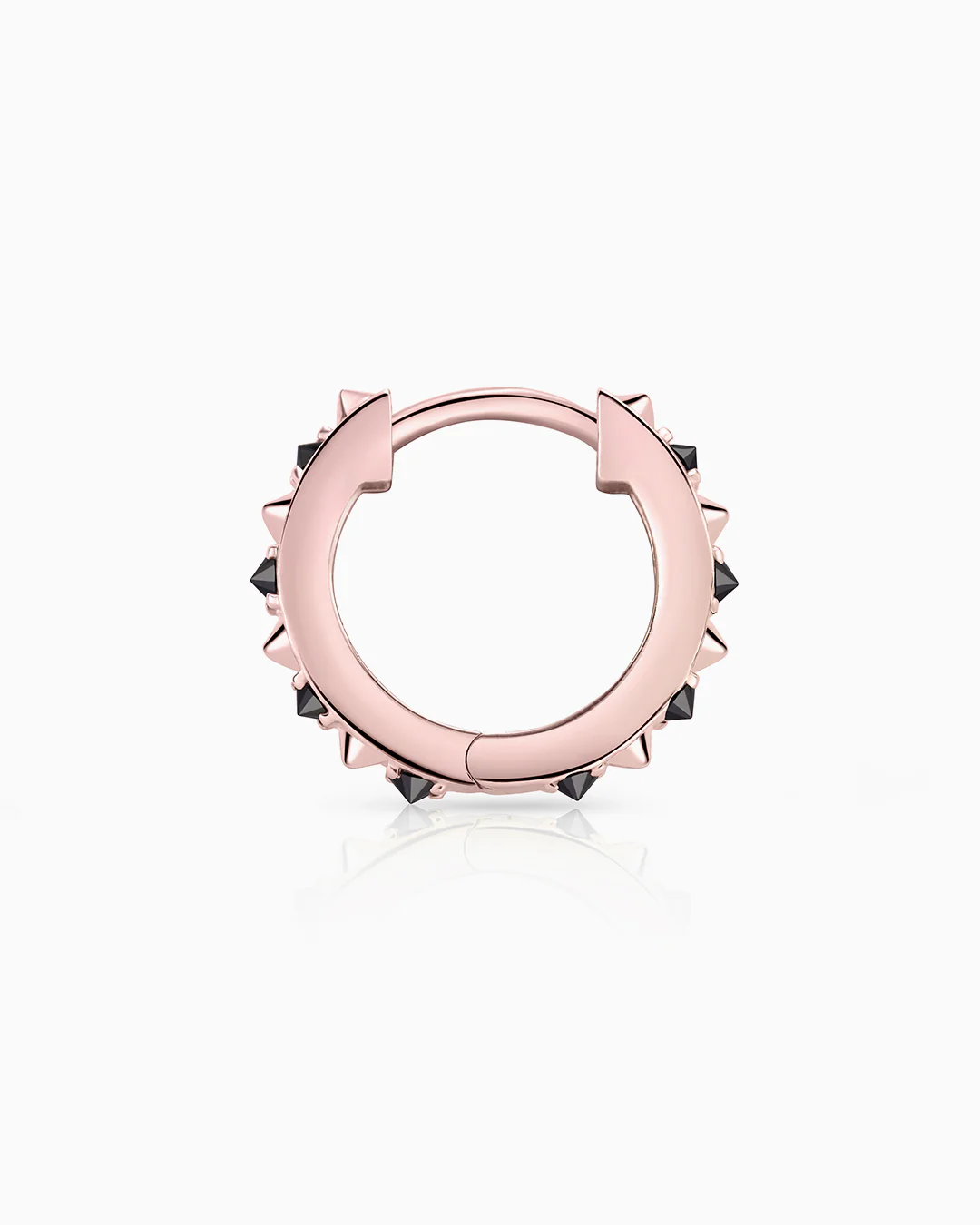 Pendiente Piercing Raxel Large en Oro Rosa de 18 Kt - Image 3