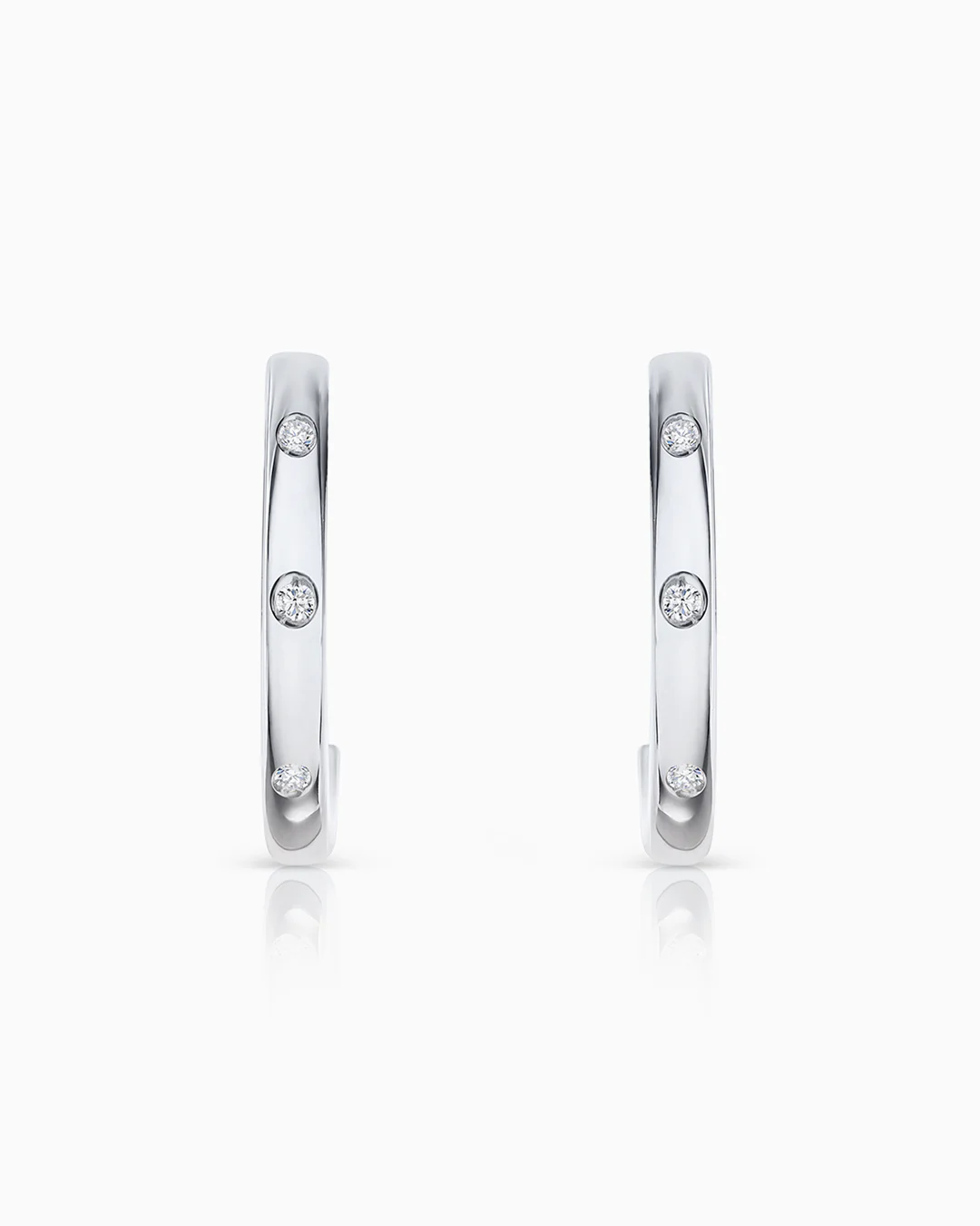 Pendientes Allied de Diamantes en Oro Blanco de 18 Kt - Image 3