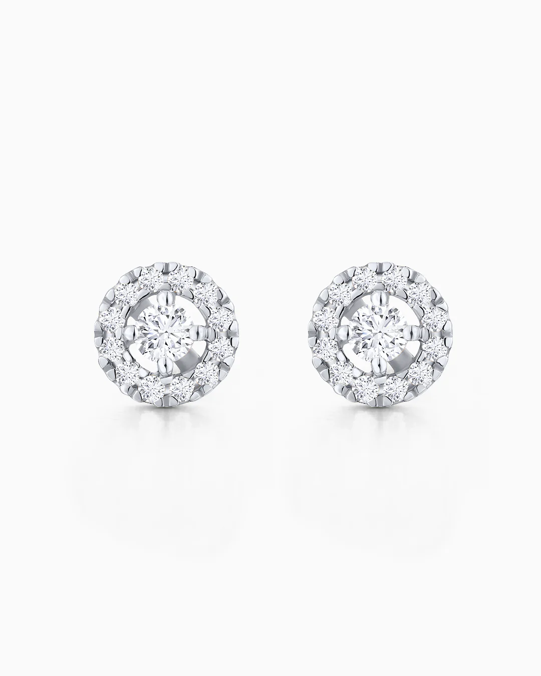 Pendientes Ariadne de Diamantes en Oro Blanco de 18 Kt - Image 3