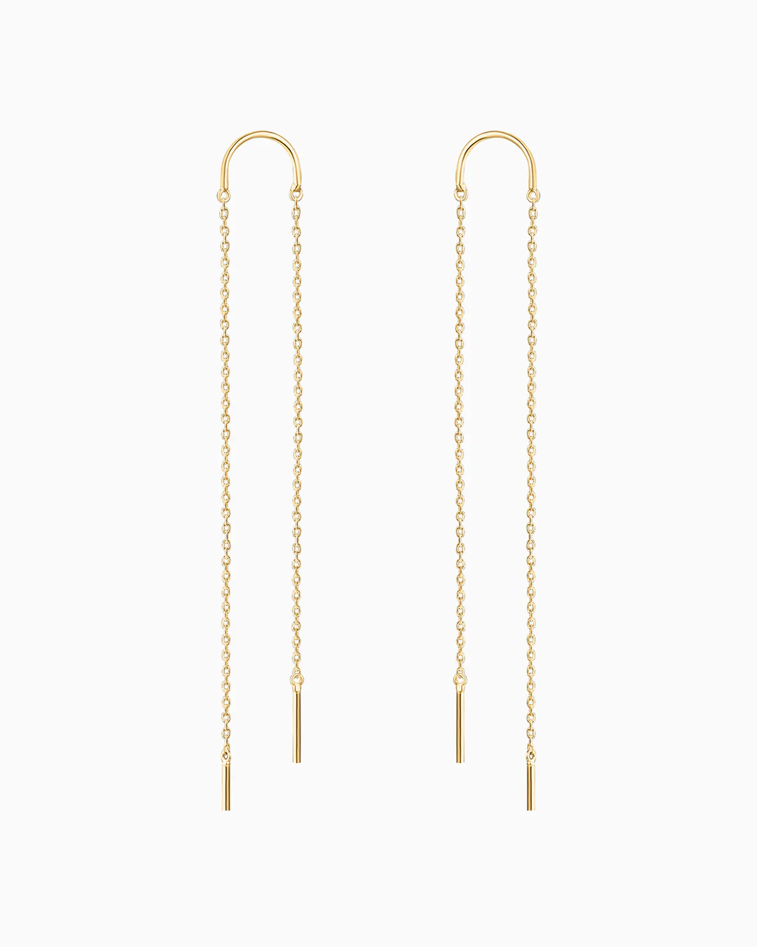 Pendientes Infinite Bonds en Oro Amarillo de 18 Kt - Image 4