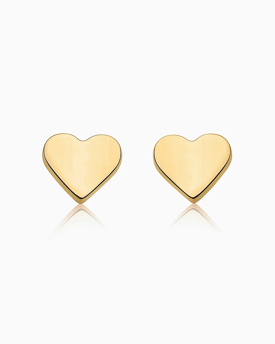 Pendientes Joy Corazón en Oro Amarillo de 18 Kt - Image 3