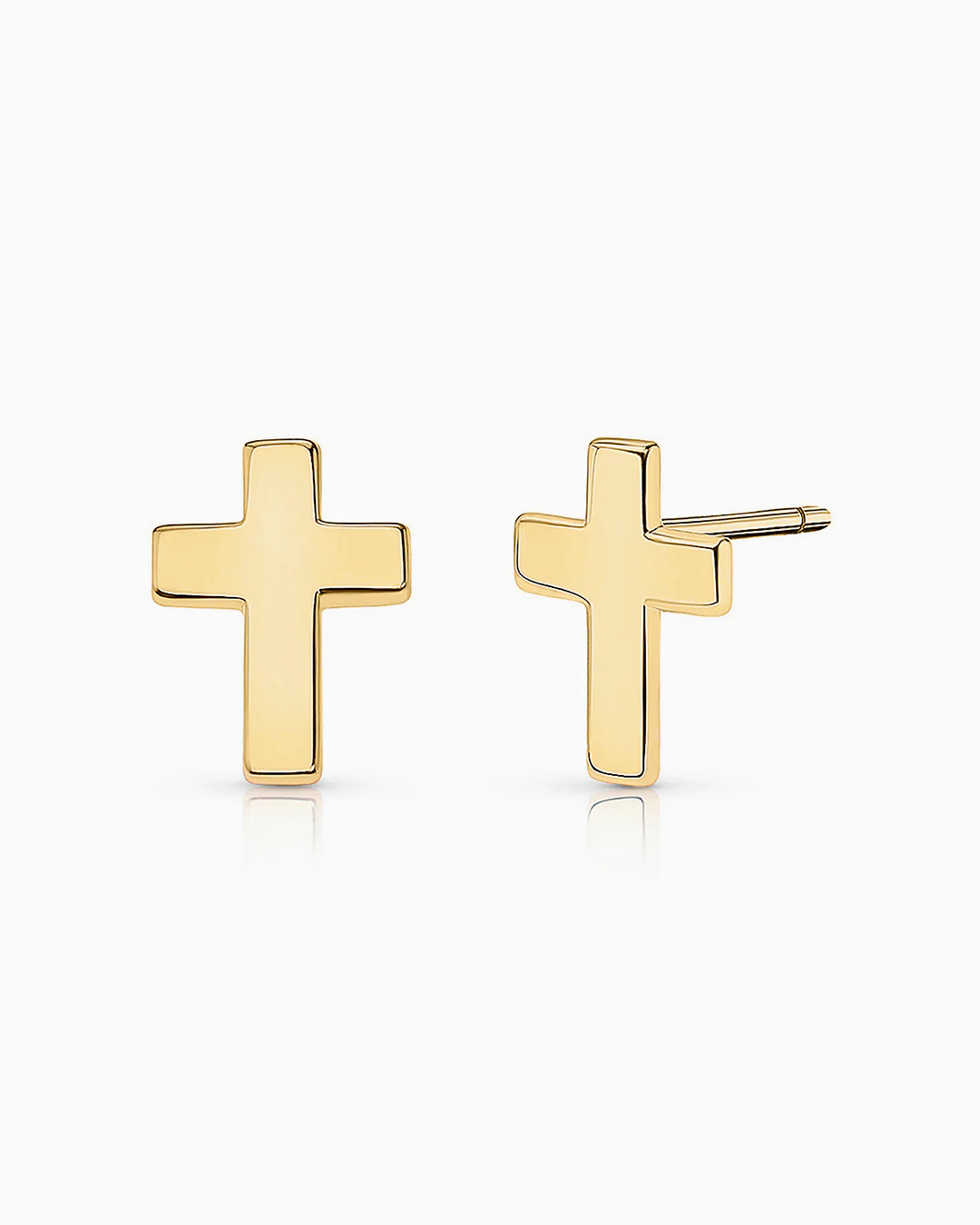 Pendientes Joy Cruz en Oro Amarillo de 18 Kt