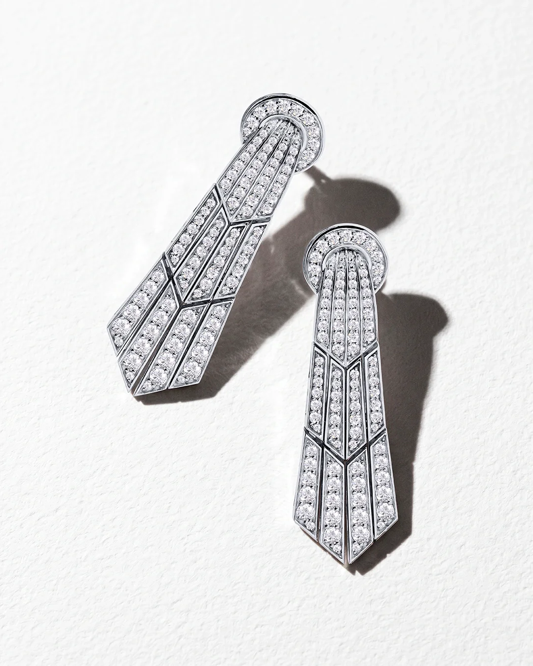 Pendientes Veronica de Diamantes en Oro Blanco de 18 kt - Image 5