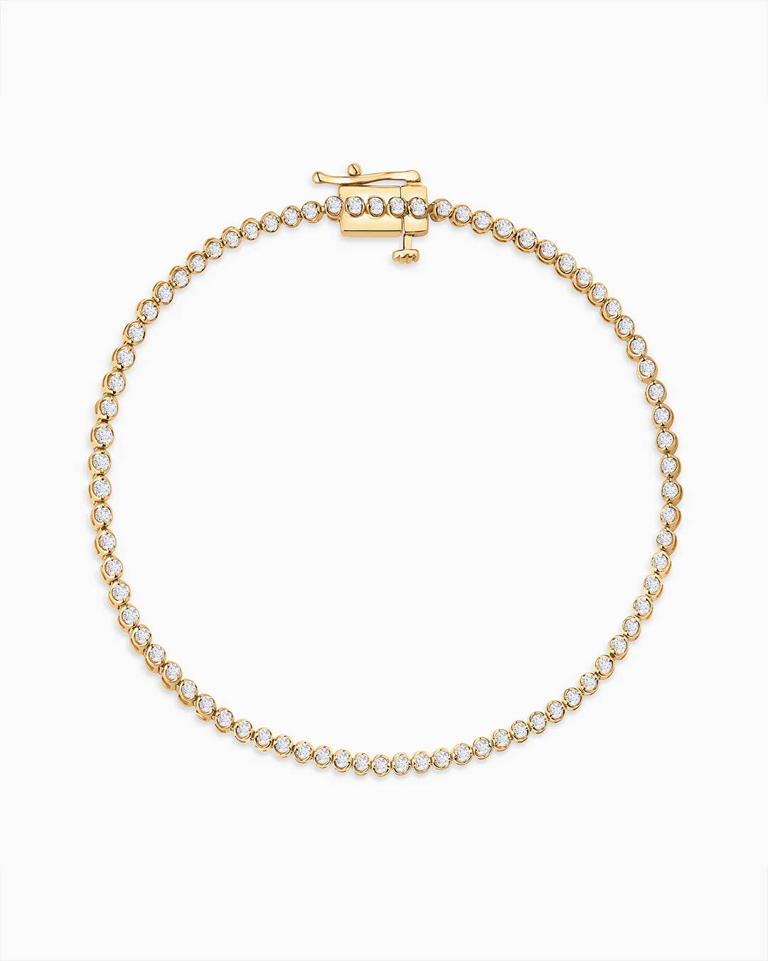 Pulsera Elysia de Diamantes en Oro Amarillo de 18 Kt