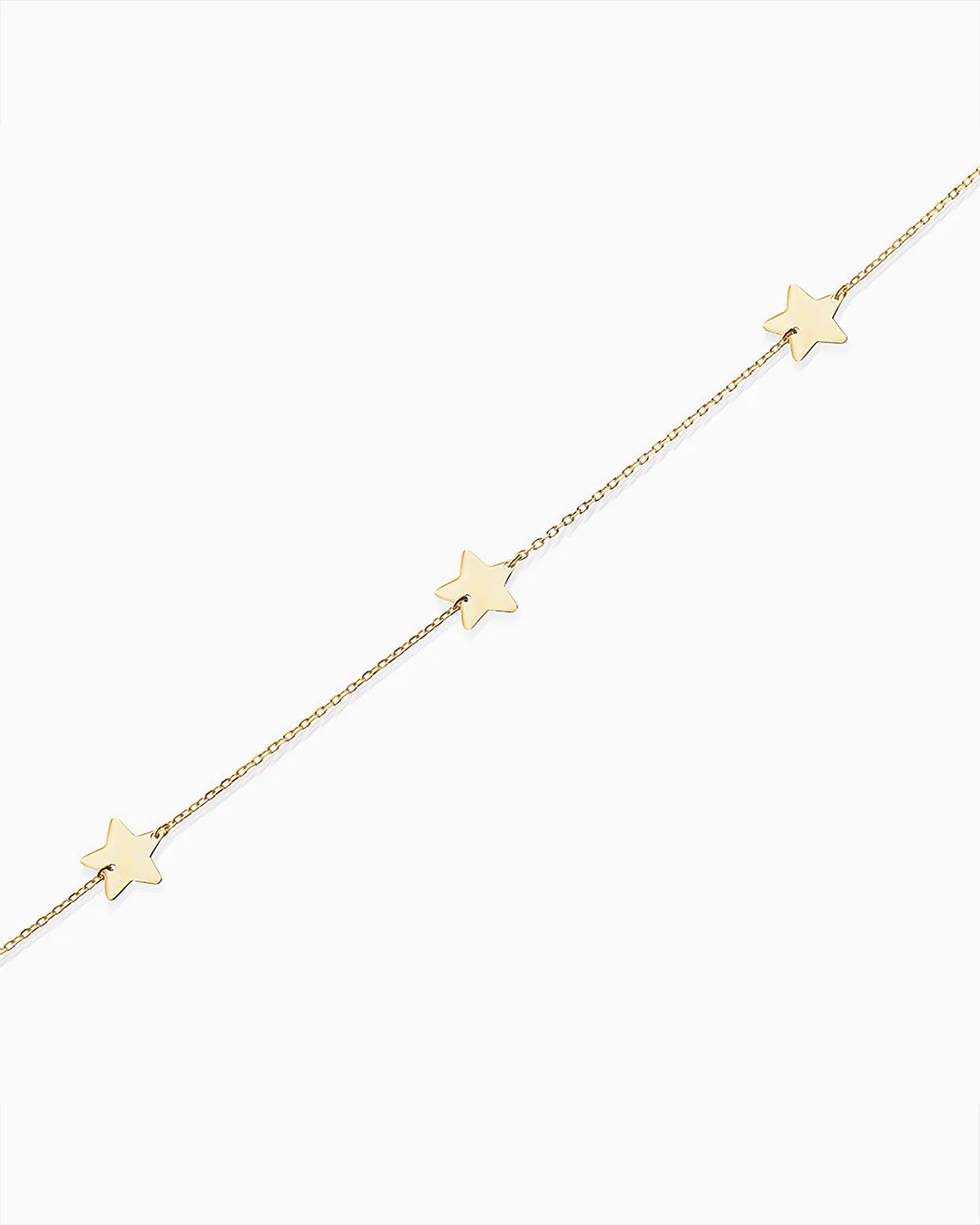 Pulsera Estrellas en Oro Amarillo de 18 Kt - Image 3