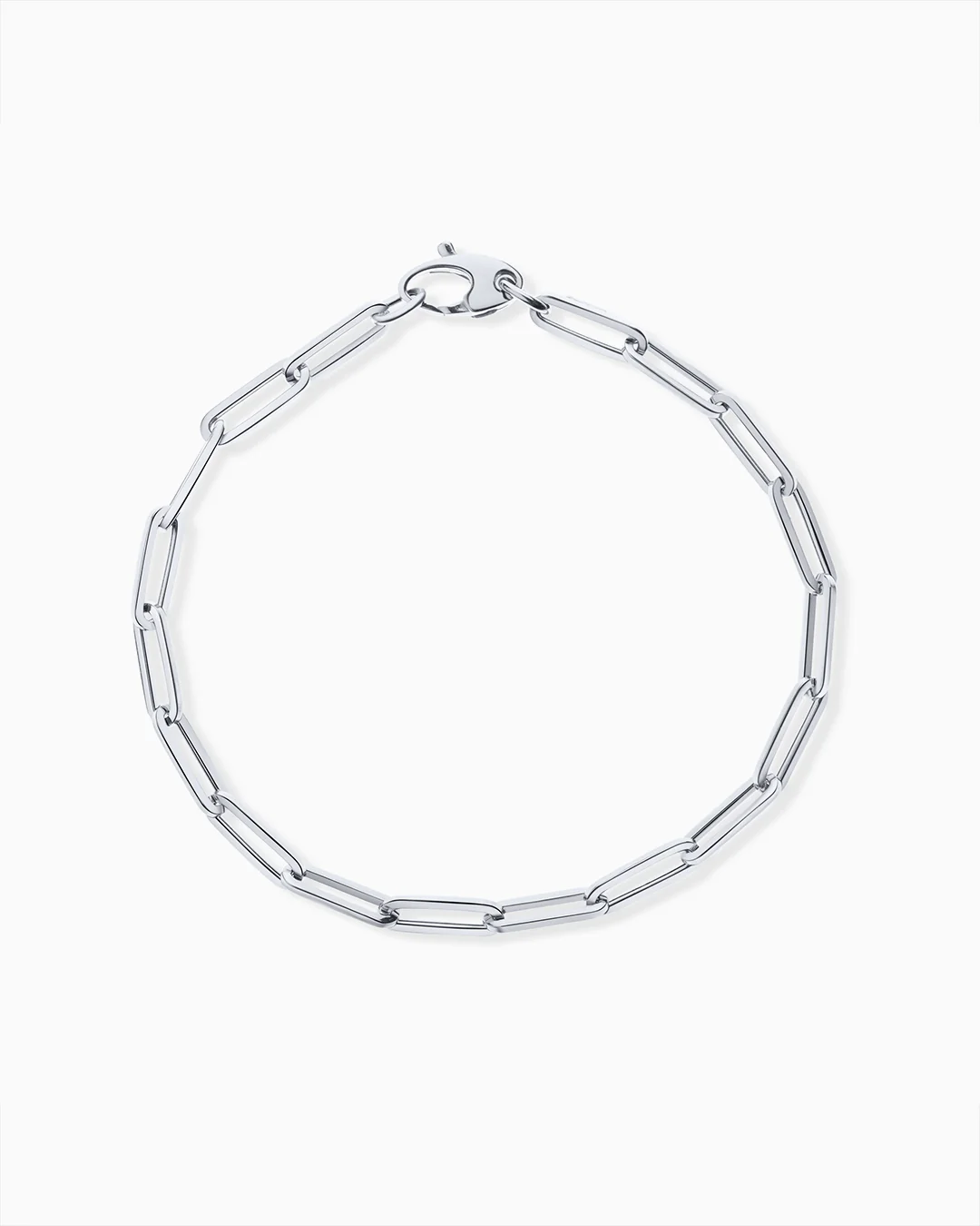 Pulsera Links en Oro Blanco de 18 Kt