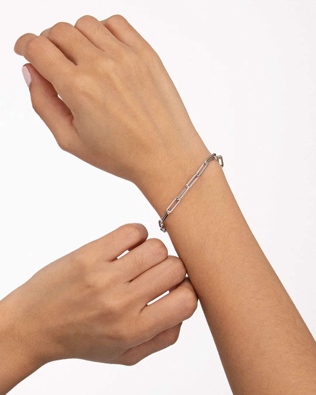 Pulsera Links en Oro Blanco de 18 Kt - Image 3