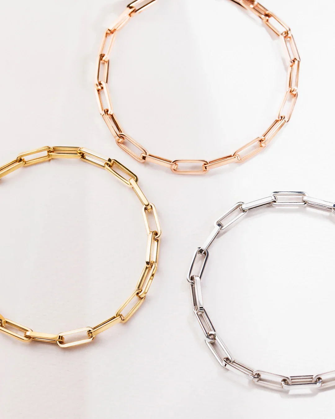 Pulsera Links en Oro Blanco de 18 Kt - Image 5