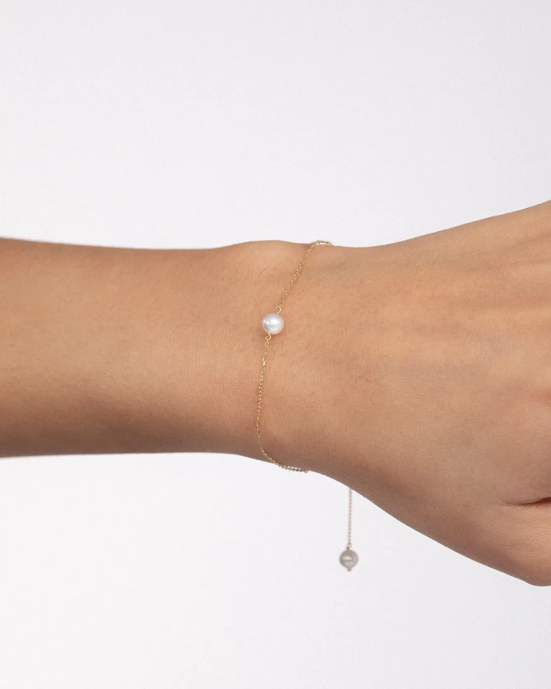 Pulsera Mabi Blet Single de Perlas en Oro Amarillo de 18 Kt - Image 2