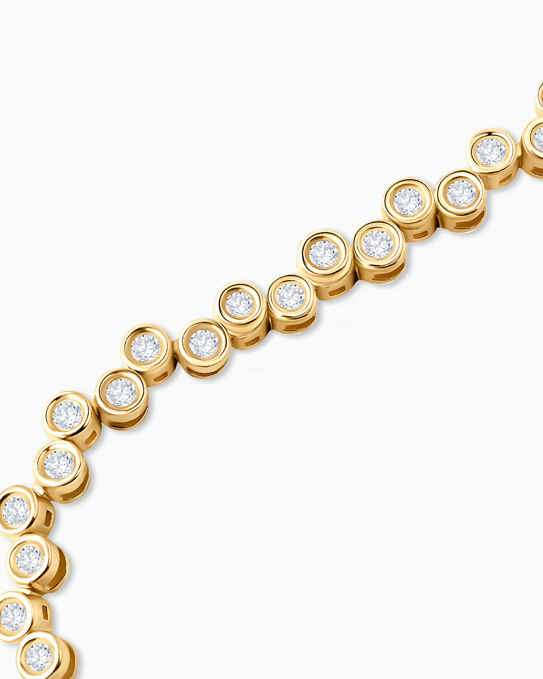 Pulsera Origine Croisée de Diamantes en Oro Amarillo de 18 Kt - Image 4