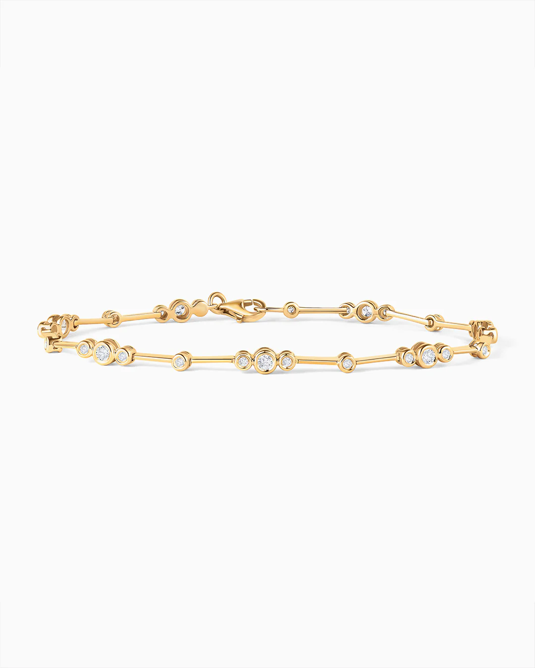 Pulsera Origine Liée de Diamantes 0,50 Cts. en Oro Amarillo de 18 Kt