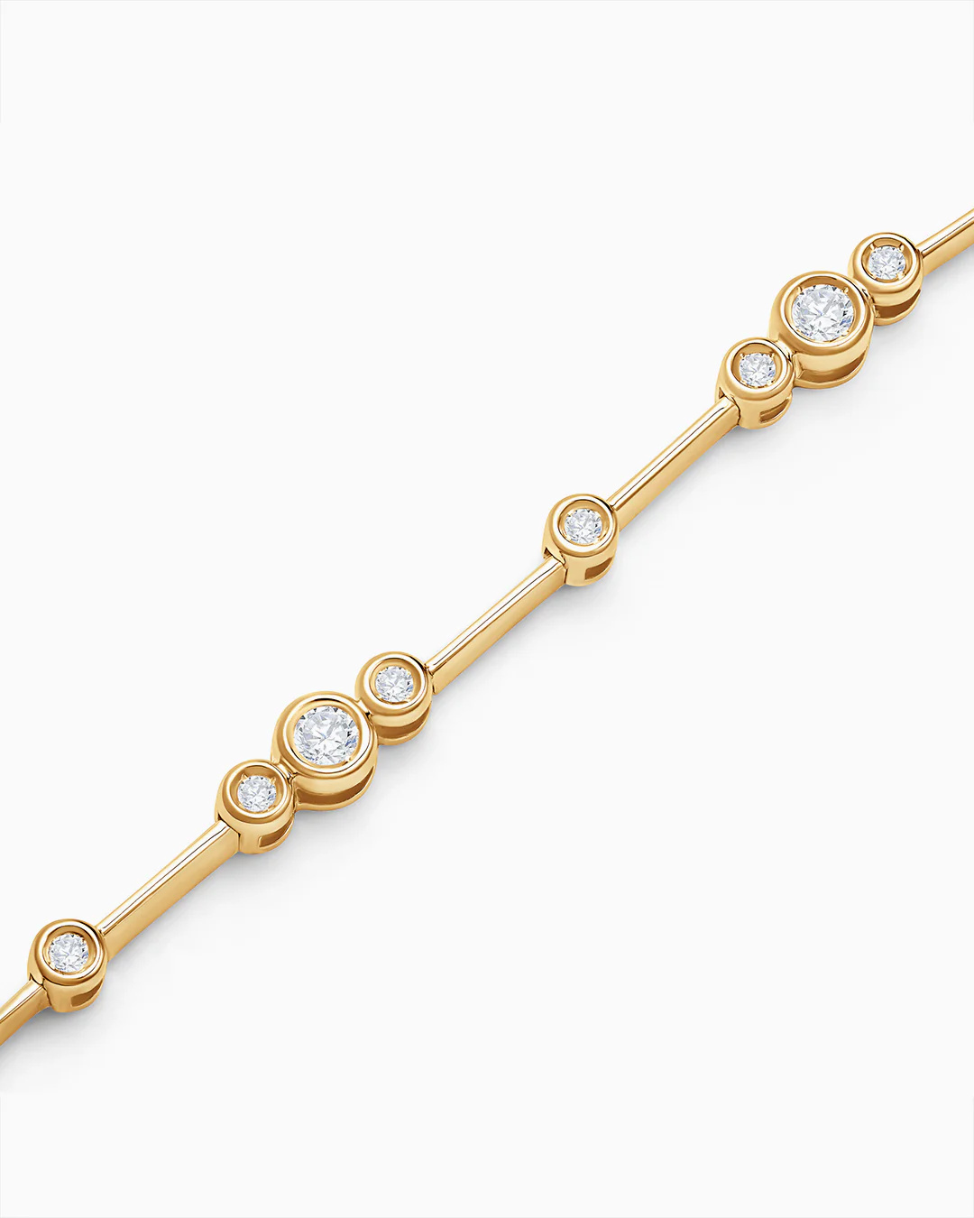 Pulsera Origine Liée de Diamantes 0,50 Cts. en Oro Amarillo de 18 Kt - Image 4
